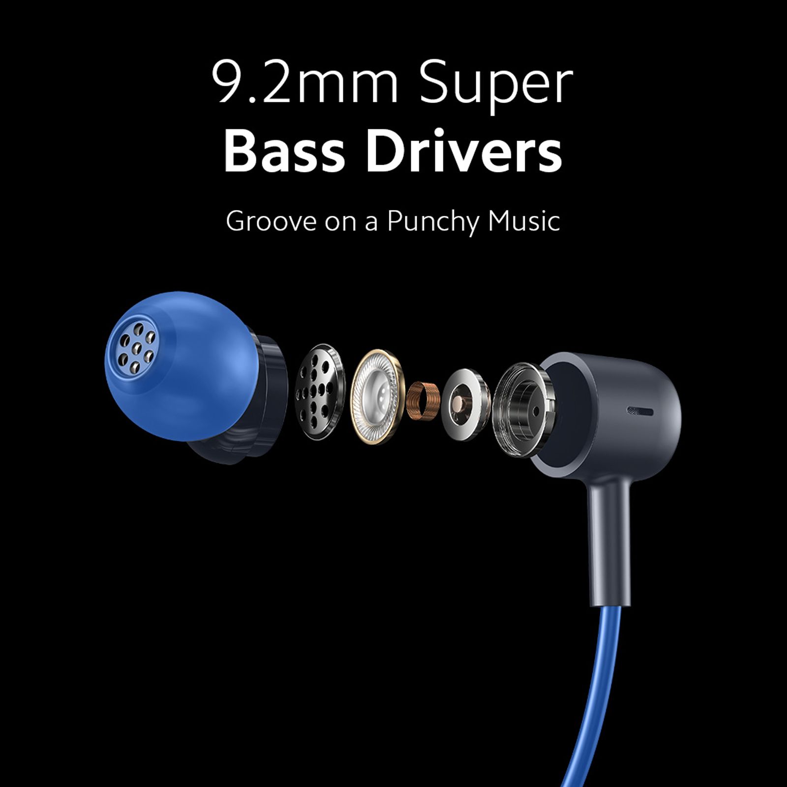 Redmi Sonic Bass 2 INLYEJ03LS Neckband with Environmental Noise Cancellation (IPX5 Water Resistant, Quick Charge, Blue) Redmi Sonic Bass 2 INLYEJ03LS Neckband with Environmental Noise Cancellation (IPX5 Water Resistant, Quick Charge, Blue)_9