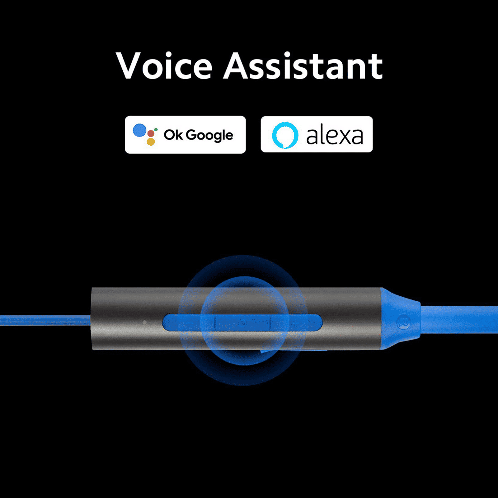 Redmi Sonic Bass 2 INLYEJ03LS Neckband with Environmental Noise Cancellation (IPX5 Water Resistant, Quick Charge, Blue) Redmi Sonic Bass 2 INLYEJ03LS Neckband with Environmental Noise Cancellation (IPX5 Water Resistant, Quick Charge, Blue)_3