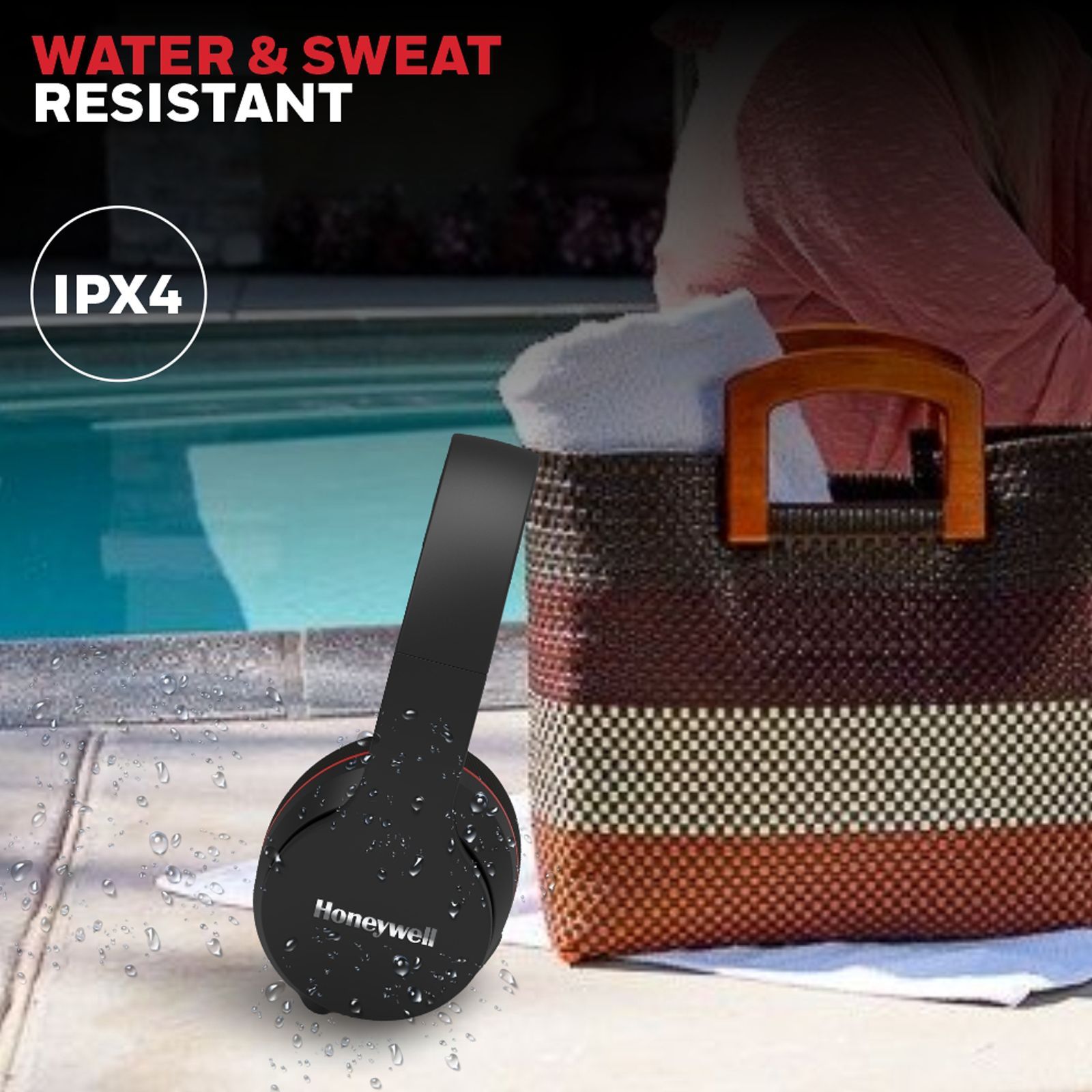 Honeywell Trueno U10 Bluetooth Headphone with Mic (Google Assistant Enabled, Over Ear, Grey) Honeywell Trueno U10 Bluetooth Headphone with Mic (Google Assistant Enabled, Over Ear, Grey)_5