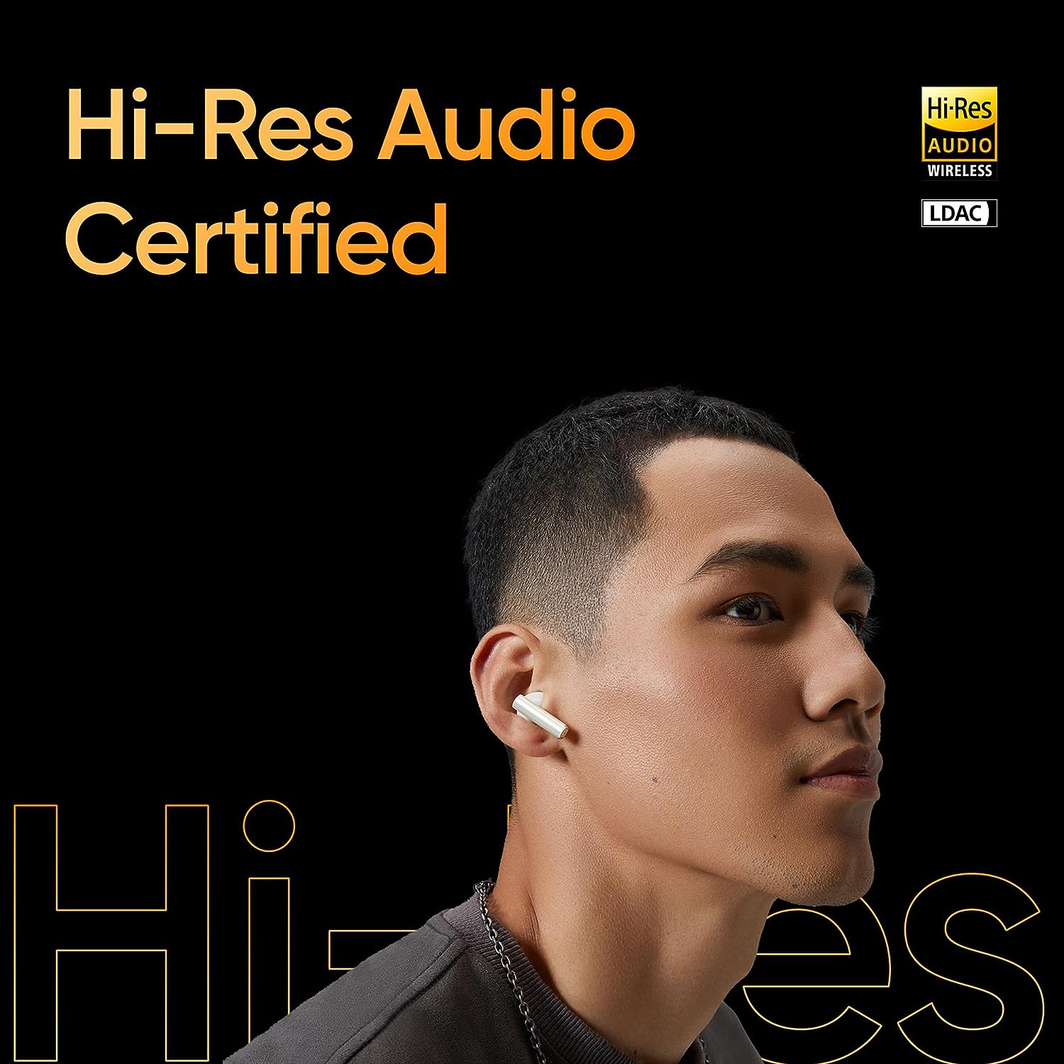 realme Buds Air 5 Pro RMA2120 TWS with Active Noise Cancellation (IPX5 Water Resistance, LDAC HD Audio Codec, Astral Black)_7