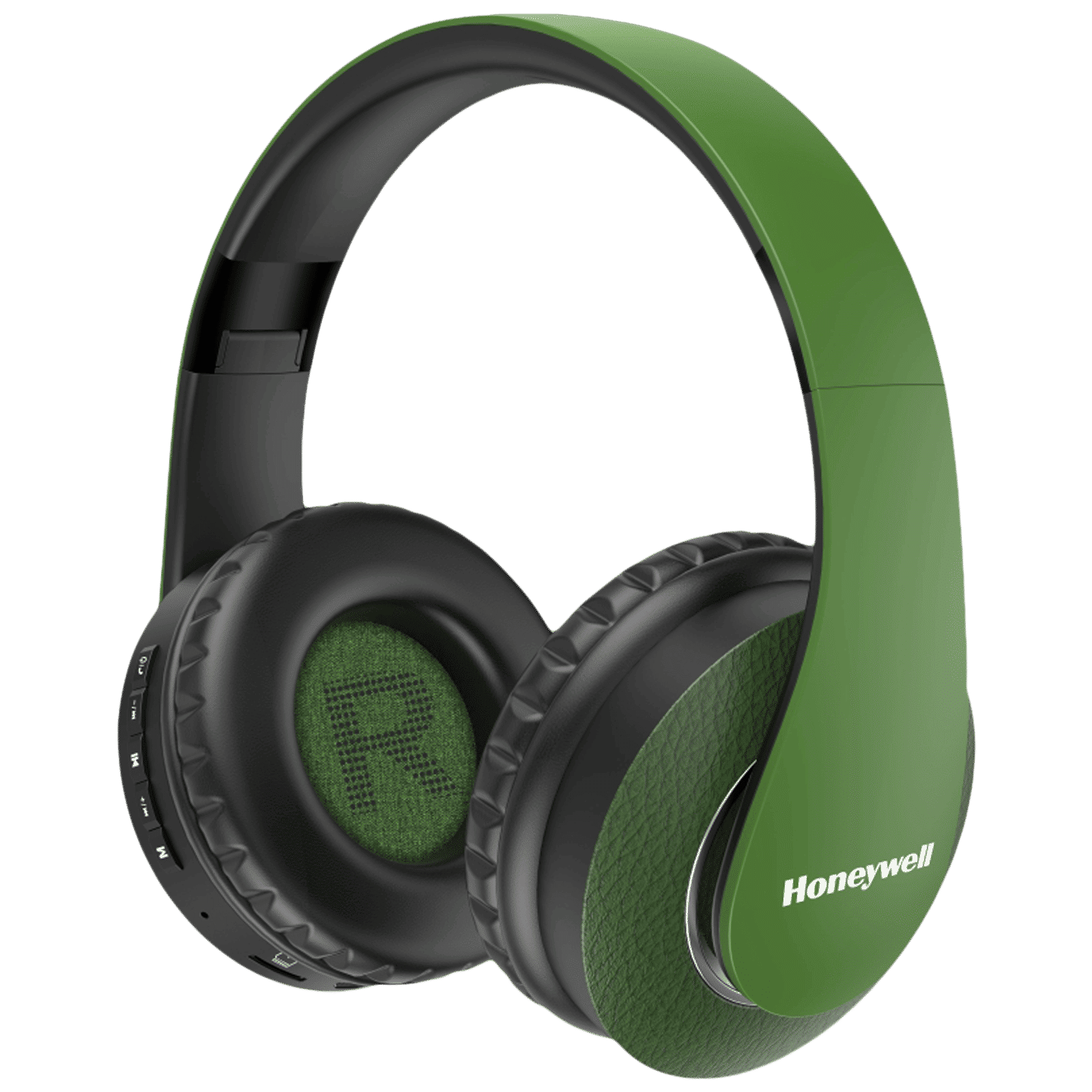 Honeywell Suono P20 Bluetooth Headphone with Mic (Google Assistant Enabled, Over Ear, Olive Green)_1