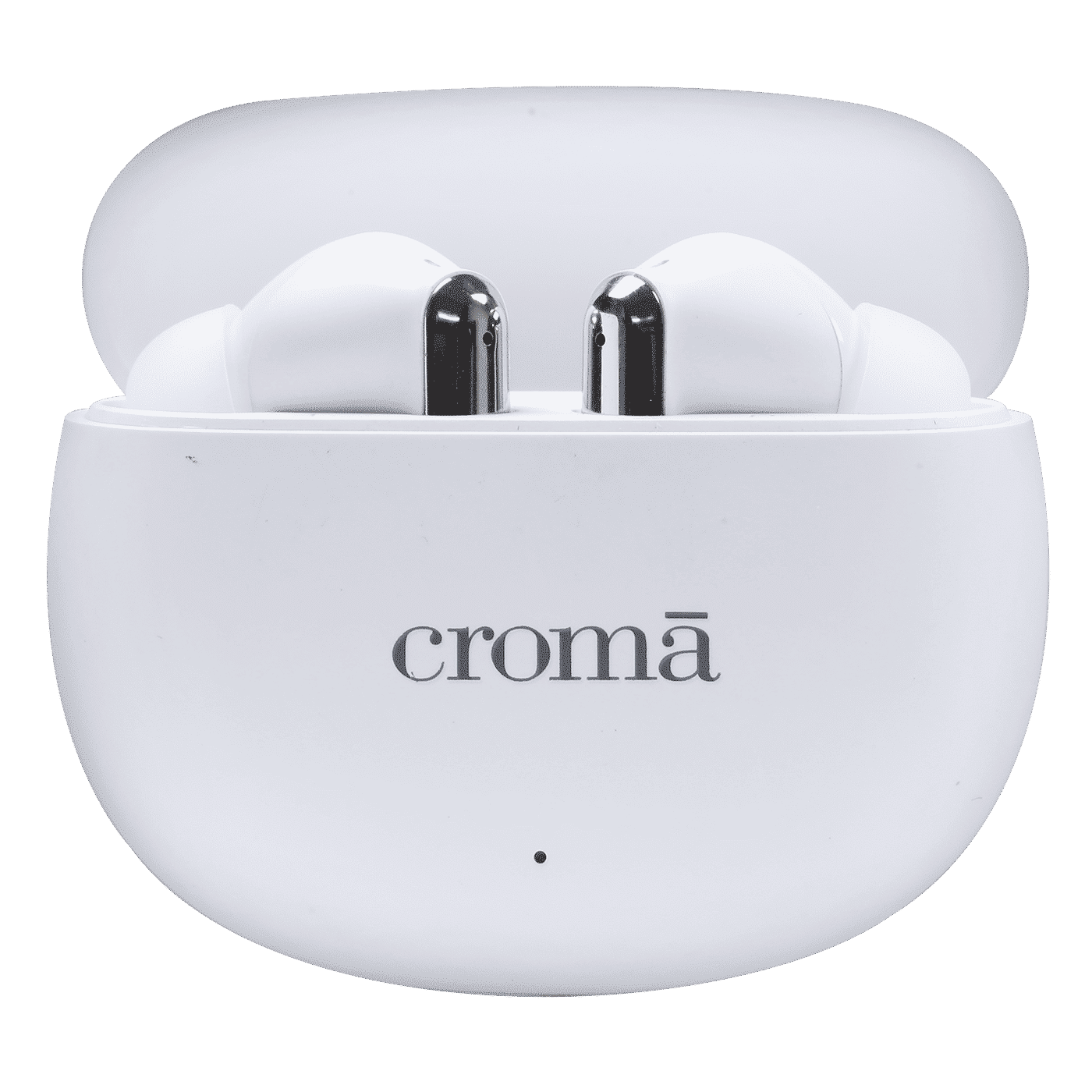 Croma TWS Earbuds with Environmental Noise Cancellation (IPX4 Water Resistant, Quad Mic, White)_4