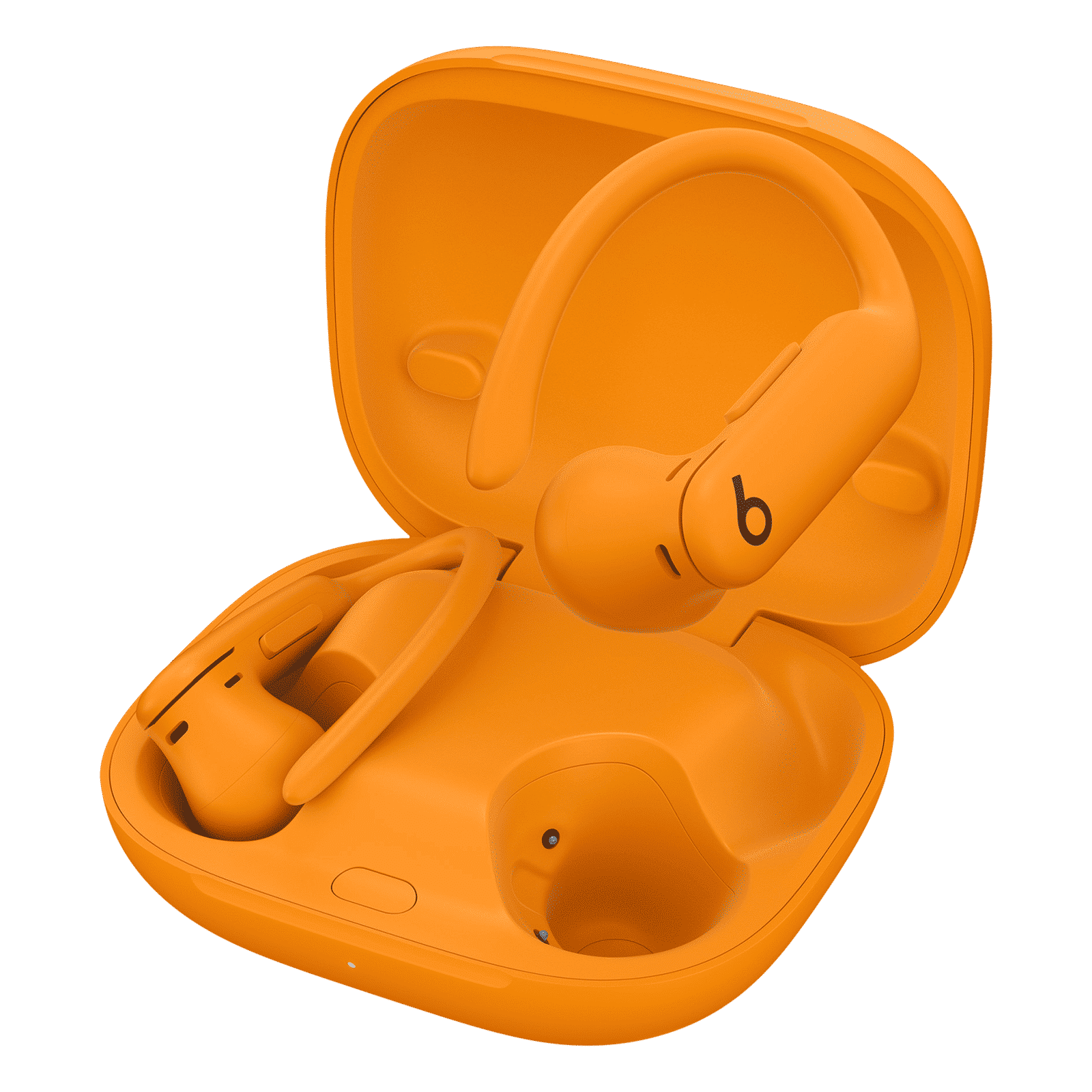 beats Powerbeats Pro 2 MX743ZM/A TWS Earbuds with Active Noise Cancellation (IPX4 Sweat & Water Resistant, Heart-rate Monitoring, Electric Orange)_1