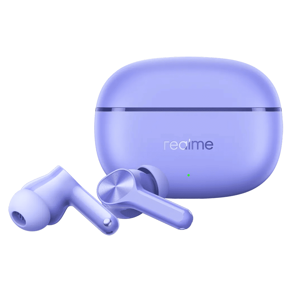 realme Buds T200 Lite TWS Earbuds with Environmental Noise Cancellation (IPX4 Water Resistant, Dual Device Connection, Aurora Purple)_4