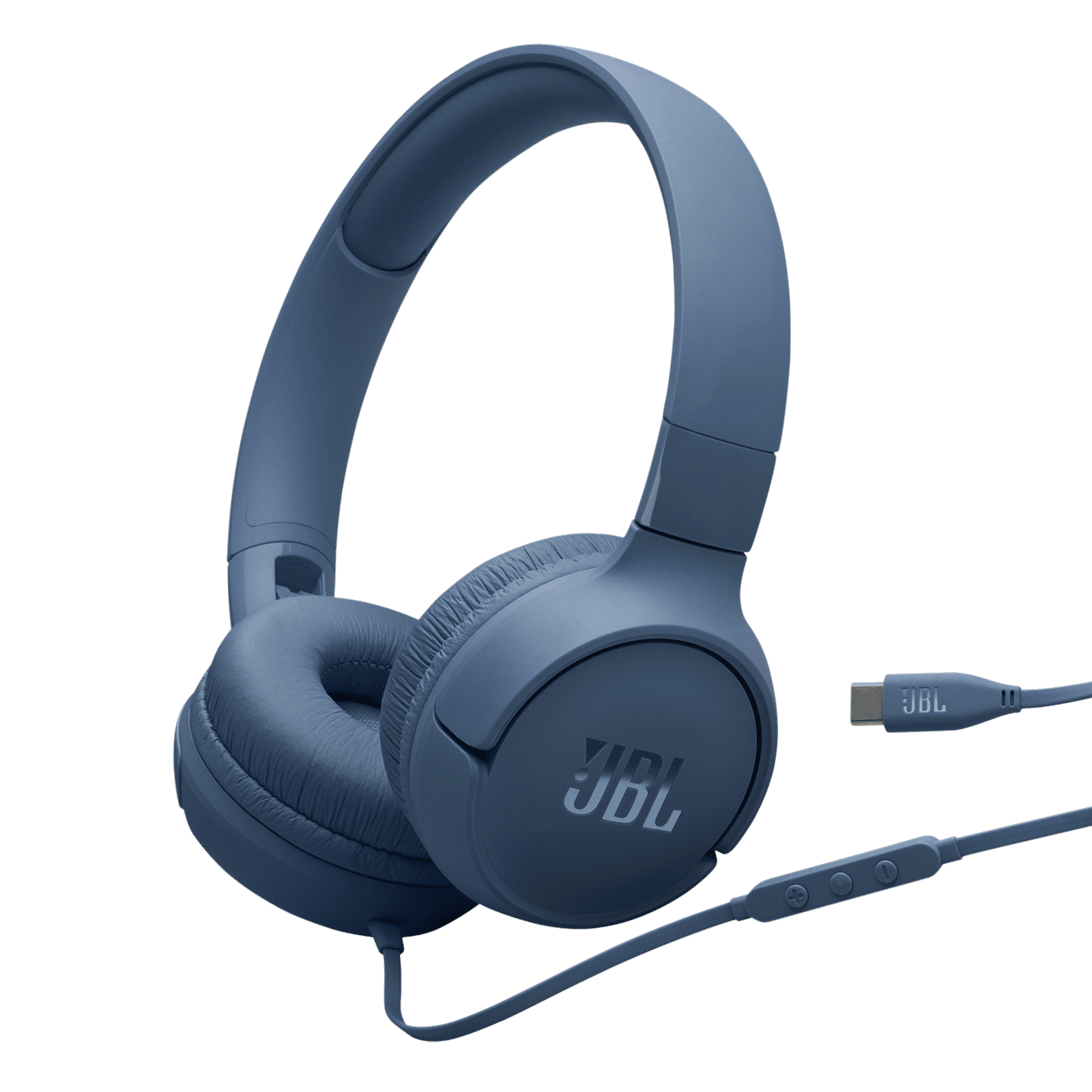 JBL Tune 520C JBLT520CBLU Wired Headphone with Mic (USB Type-C Connector, On Ear, Blue) JBL Tune 520C JBLT520CBLU Wired Headphone with Mic (USB Type-C Connector, On Ear, Blue)_1