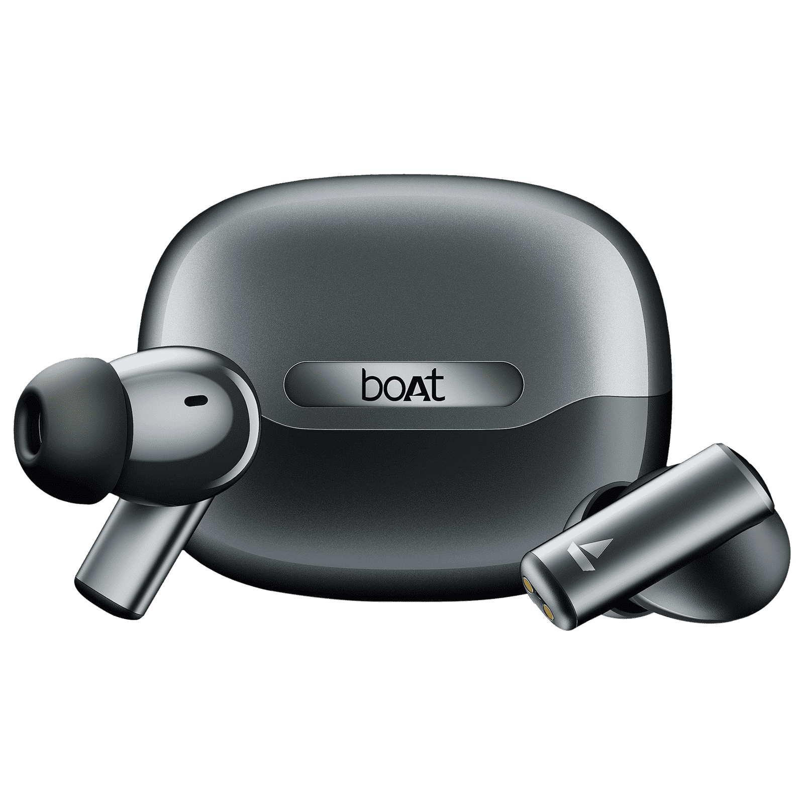 boAt Airdopes Prime 701 ANC TWS Earbuds with Hybrid Active Noise Cancellation (IPX5 Water Resistant, ASAP Charge, Obsidian Grey)_1