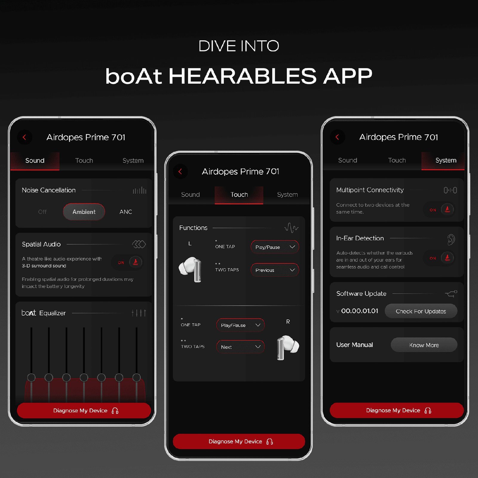 boAt Airdopes Prime 701 ANC TWS Earbuds with Hybrid Active Noise Cancellation (IPX5 Water Resistant, ASAP Charge, Obsidian Grey)_7