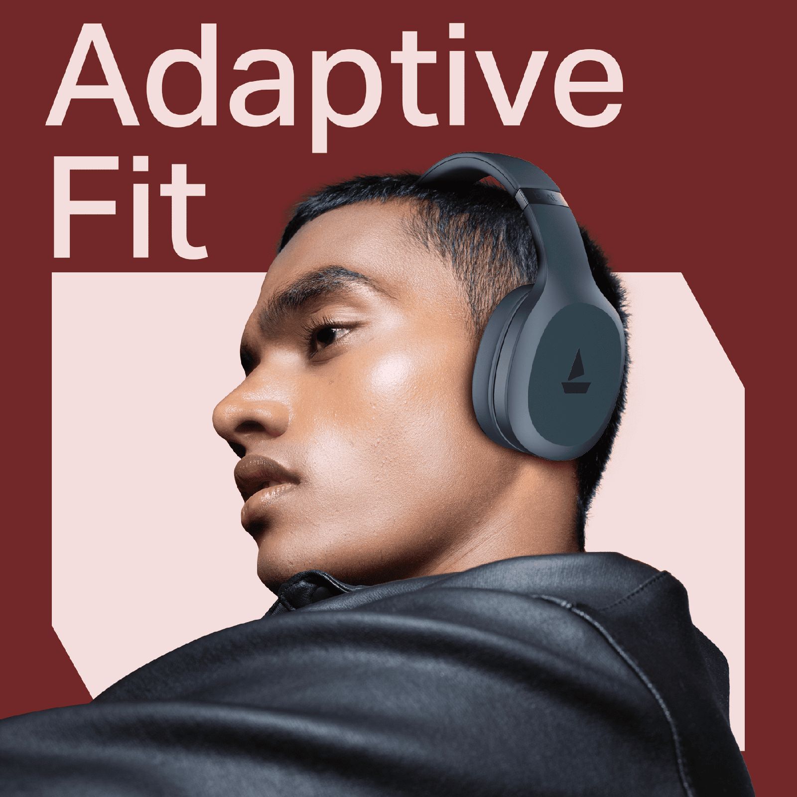 boAt Rockerz 412 Bluetooth Headphone with Mic (60 Hours Playback, Over Ear, Bold Blue)_6