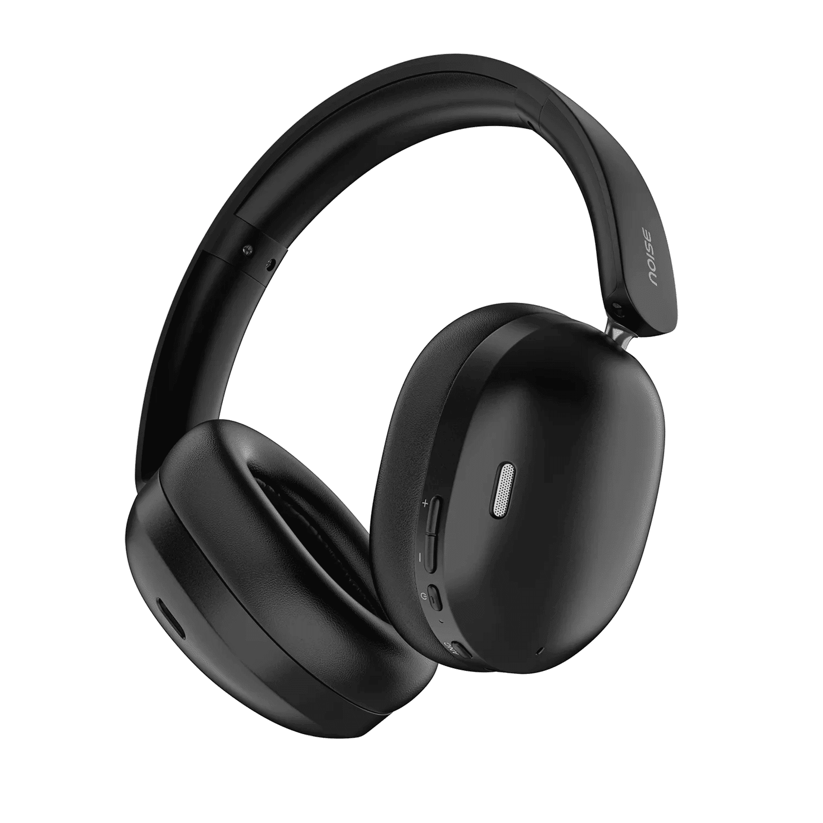 Noise Airwave Max XR AUDHDPHNAIRWAVEMAX Bluetooth Headphone with Mic (Active Noise Cancellation, Over Ear, Carbon Black)_1