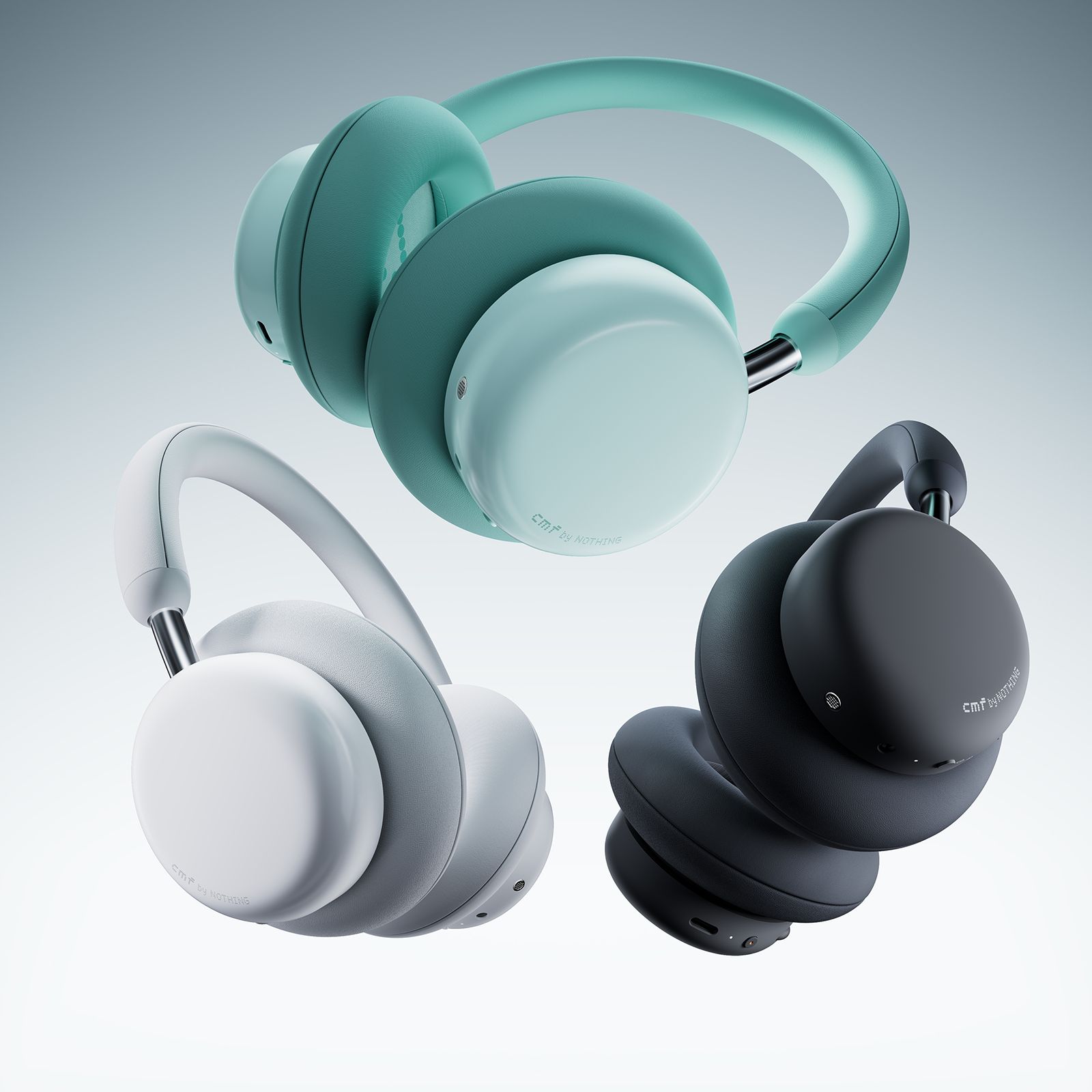 Nothing CMF Headphone Pro A11300011 Bluetooth Headphone with Mic (Hybrid Adaptive Active Noise Cancellation, Over Ear, Light Green_2