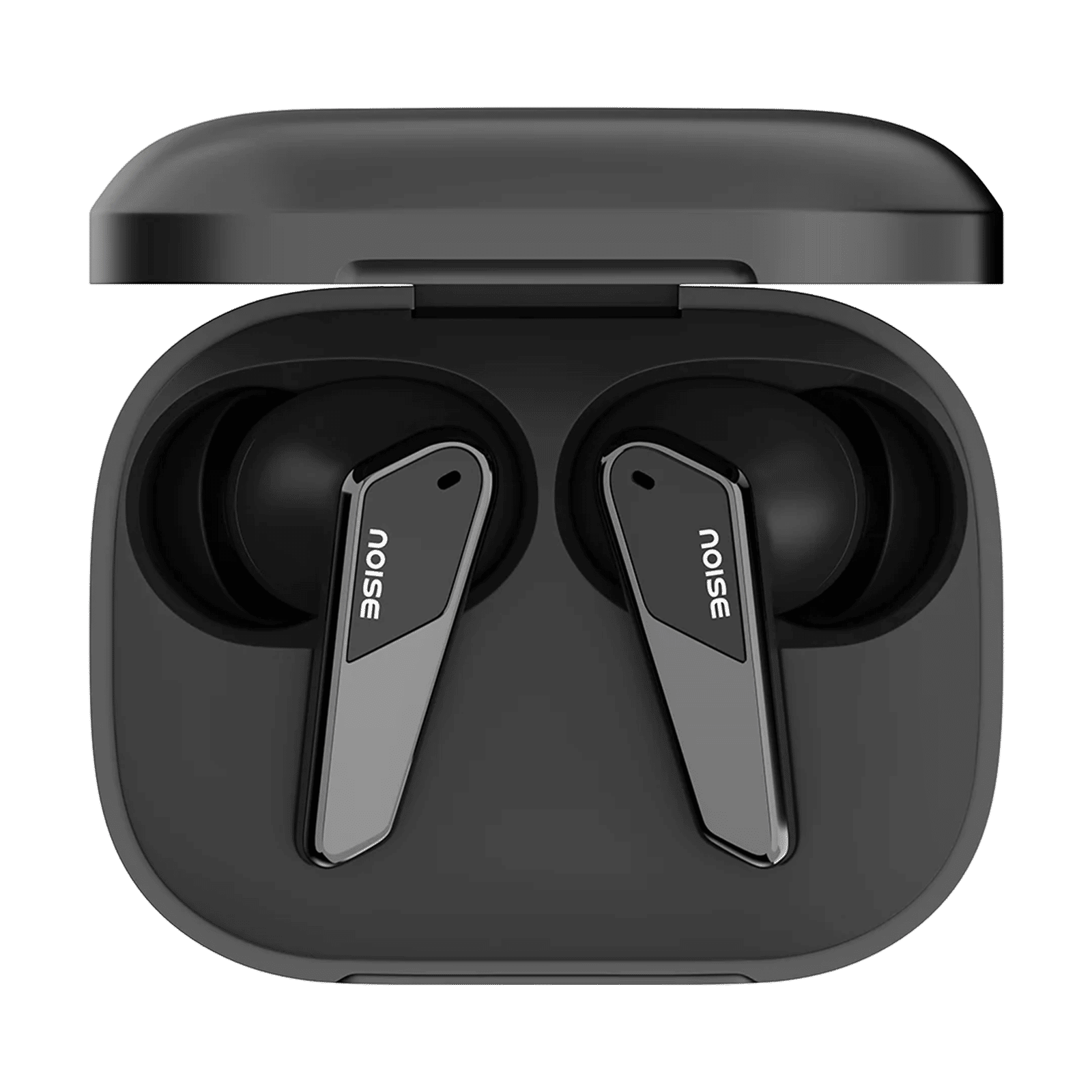 Noise Buds N1 Pro AUDHDPHNBUDSN1BLK TWS Earbuds with Active Noise Cancellation (IPX5 Water Resistant, Instacharge, Chrome Black)_3