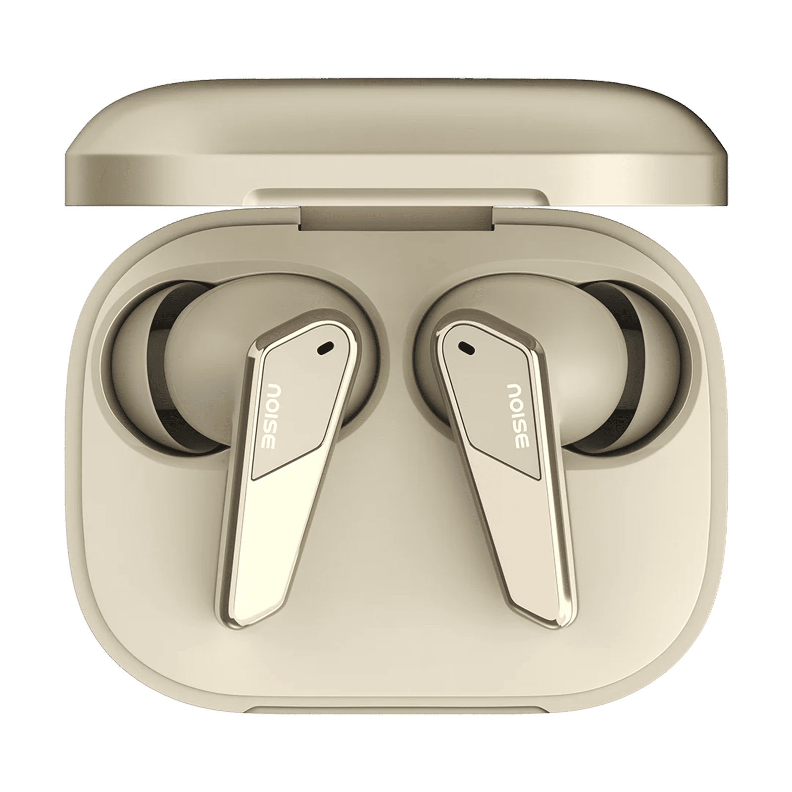 Noise Buds N1 Pro AUDHDPHNBUDN1BEIGE TWS Earbuds with Active Noise Cancellation (IPX5 Water Resistant, Instacharge, Chrome Beige)_3