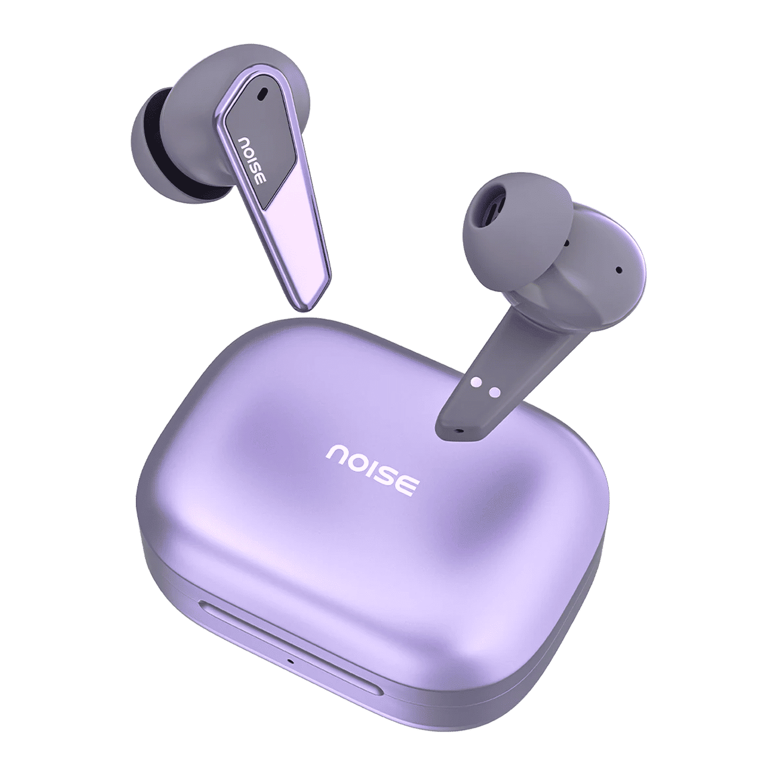 Noise Buds N1 Pro AUDHDPHNBUDSN1PRPL TWS Earbuds with Active Noise Cancellation (IPX5 Water Resistant, Instacharge, Chrome Purple)_1