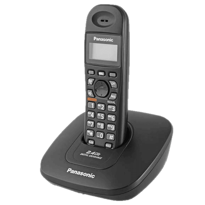 Panasonic Cordless Landline Phone (3611BX/SX, Black)_6