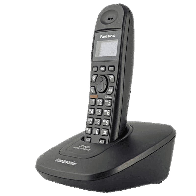 Panasonic Cordless Landline Phone (3611BX/SX, Black)_3