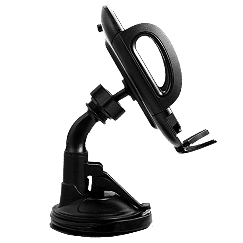 Stuffcool Mini Suction Lock Car Mount Holder (CPMMH-BLK, Black)_6