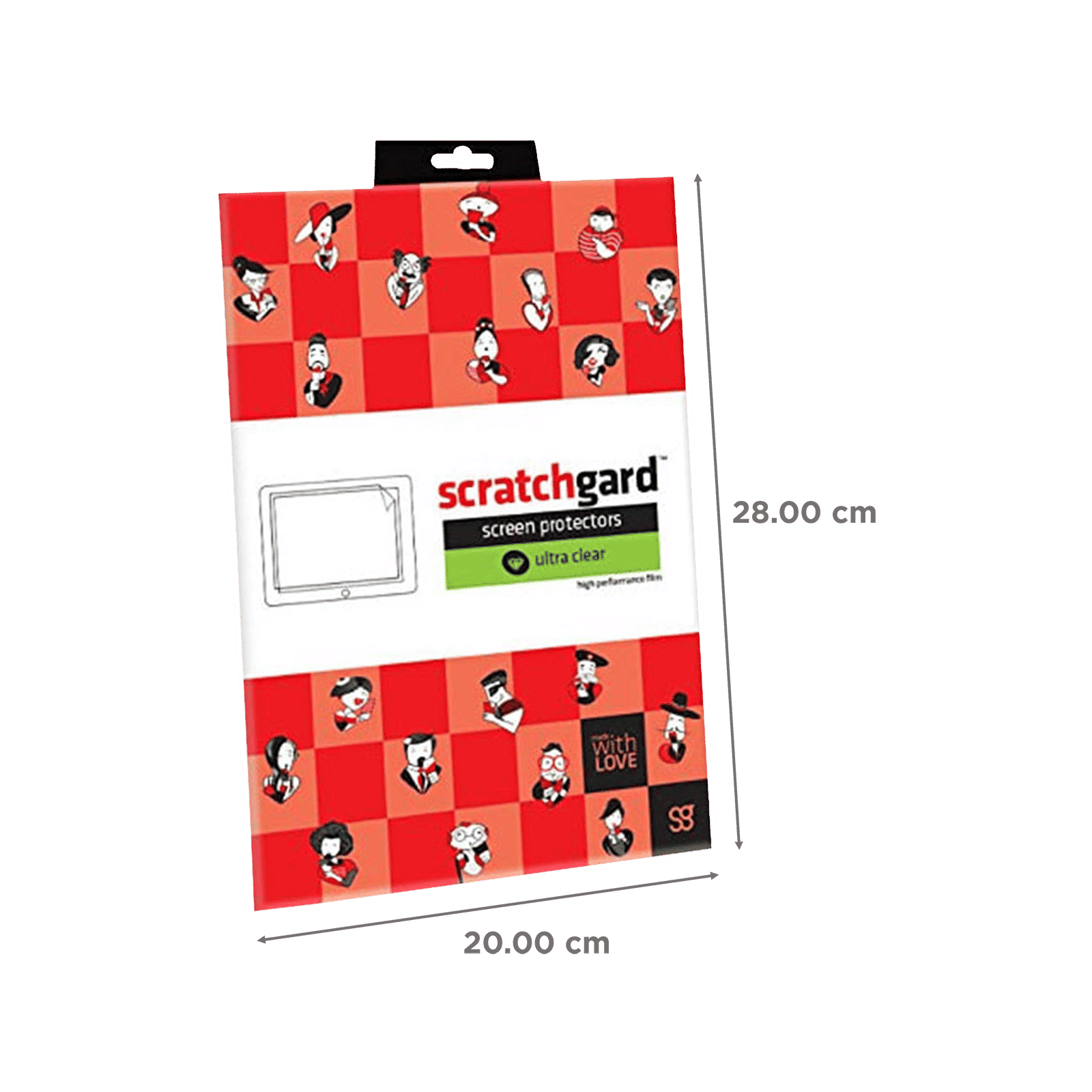 scratchgard Screen Protector for Lenovo Tab2 (Fingerprint Resistant)_2