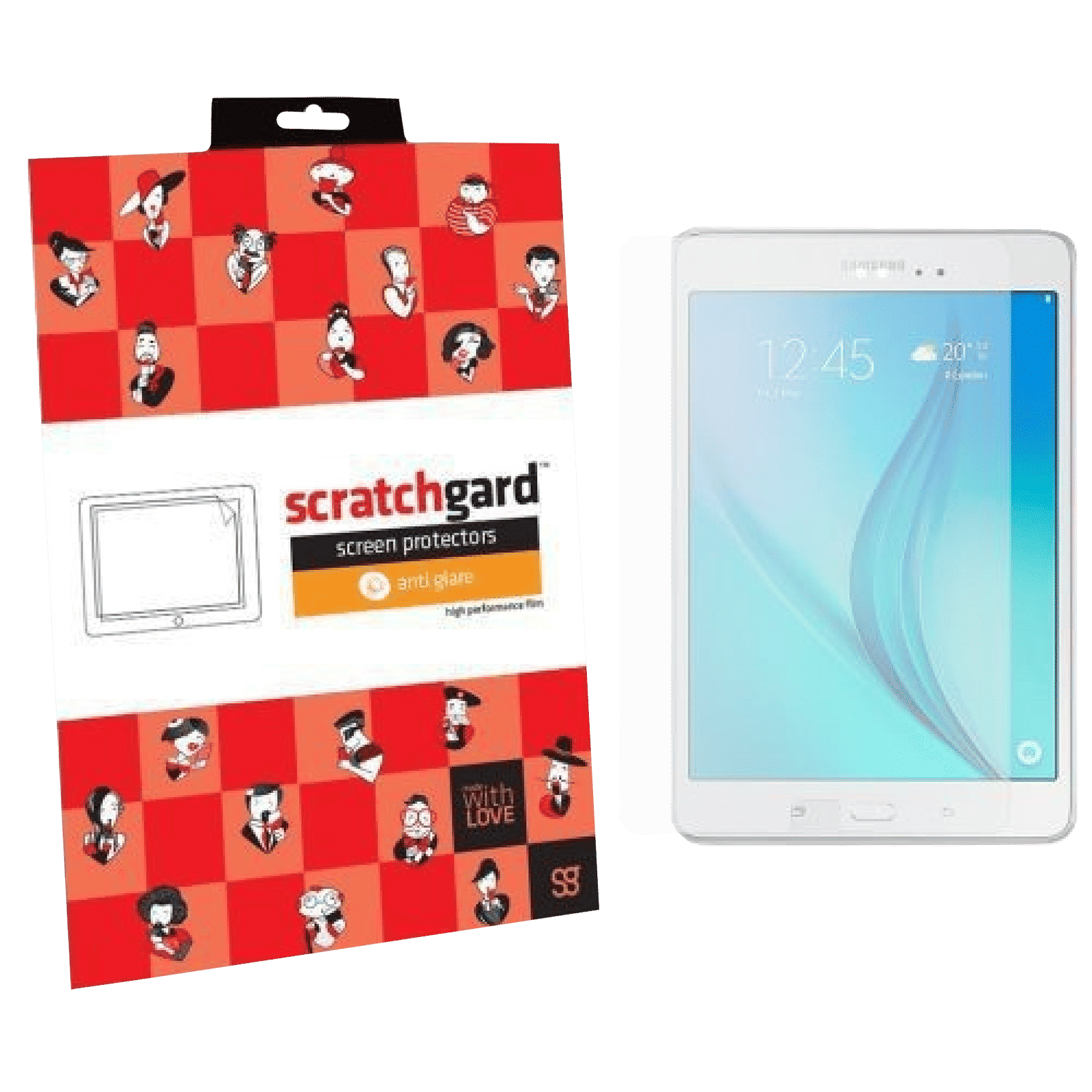 scratchgard Screen Protector for Samsung Tab A8 T355Y Tablet (Fingerprint Resistant) scratchgard Screen Protector for Samsung Tab A8 T355Y Tablet (Fingerprint Resistant)_1