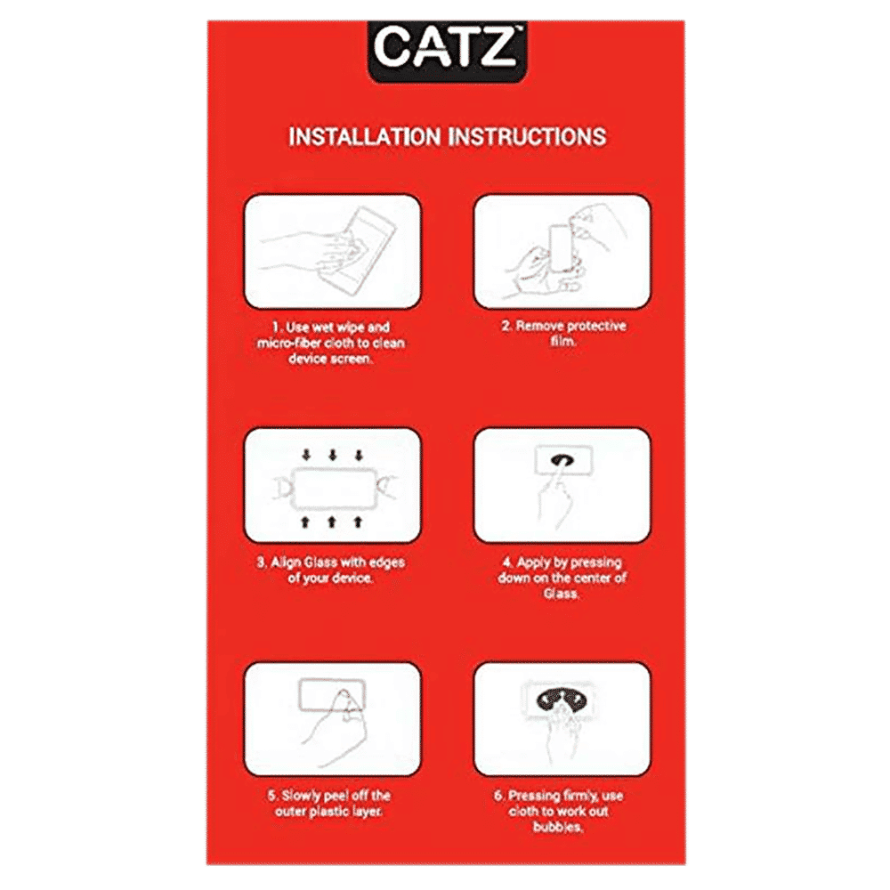 Brilyant Catz Tempered Glass Screen Protector for Apple iPhone 6 and 6S (Ultra Transparent Visibility)_5