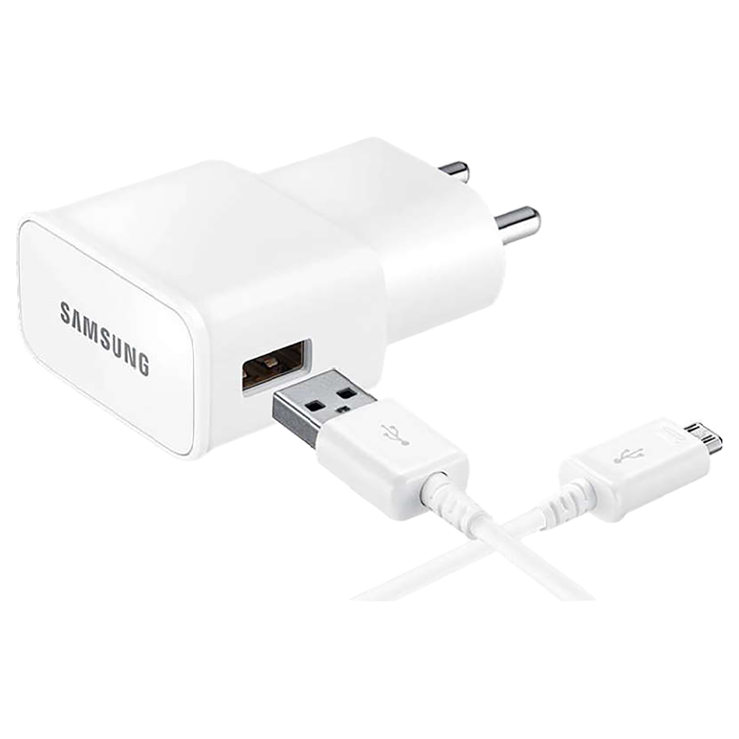 SAMSUNG 10W Type A Wall Charger (Type A to Micro USB Cable, Universal Voltage, White)_1