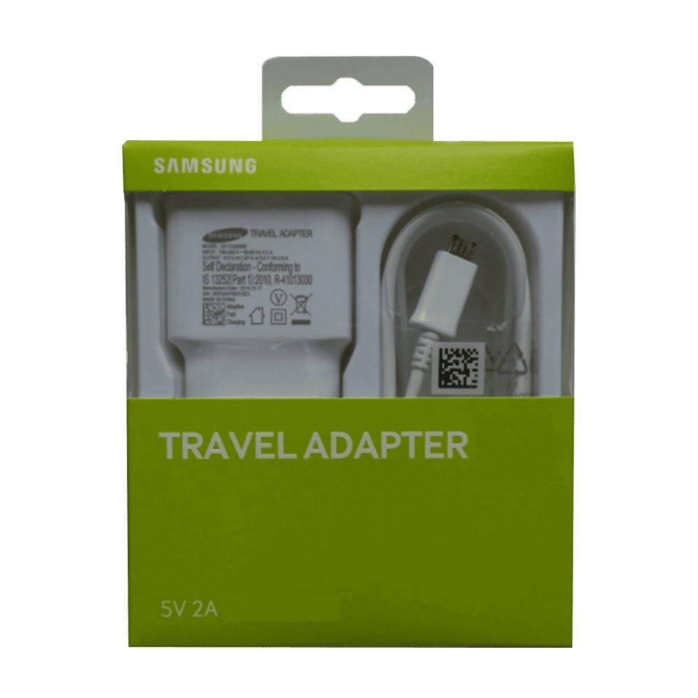 SAMSUNG 10W Type A Wall Charger (Type A to Micro USB Cable, Universal Voltage, White)_4