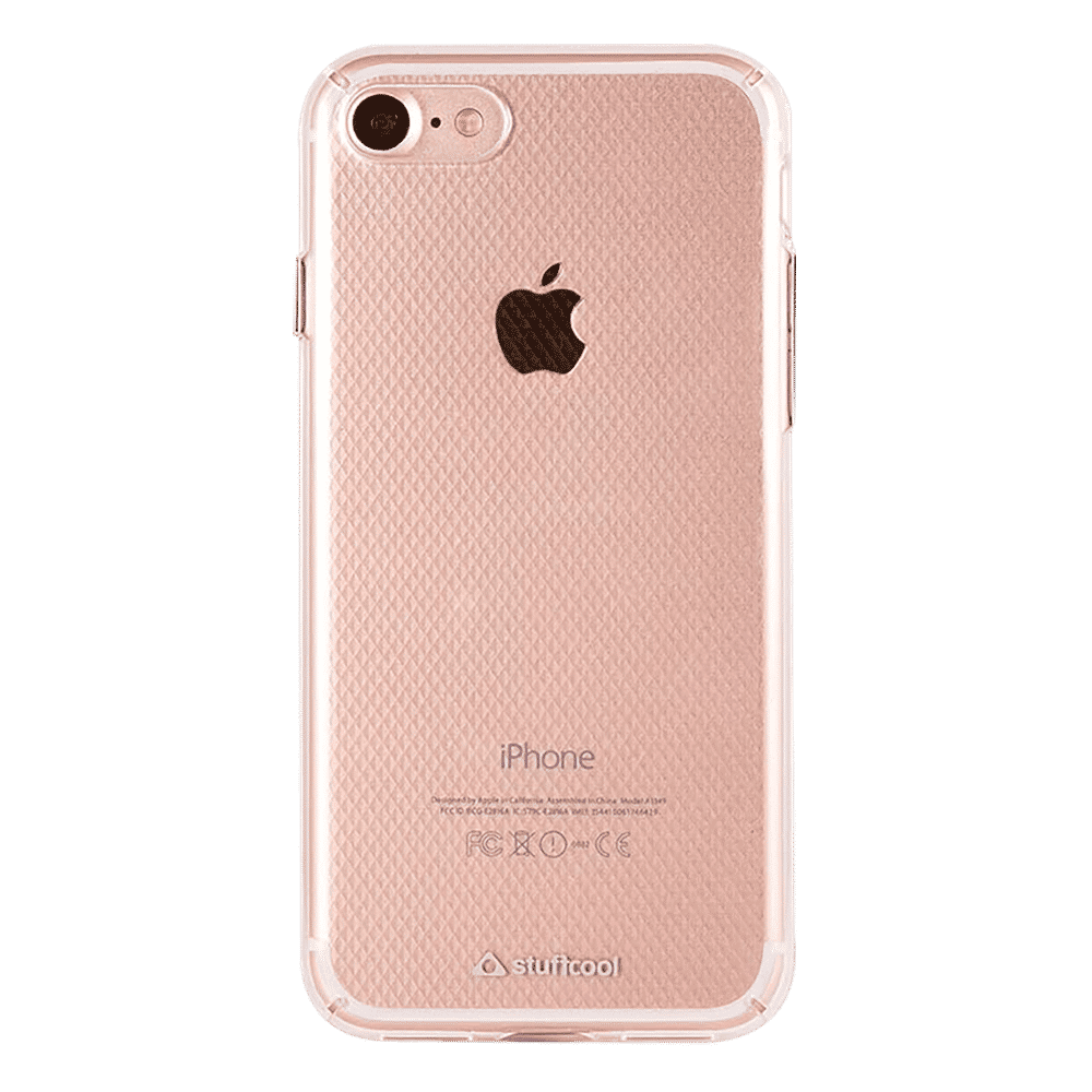 stuffcool Hard Back Cover for Apple iPhone 7 (Superior Slim Fit, Clear)_1