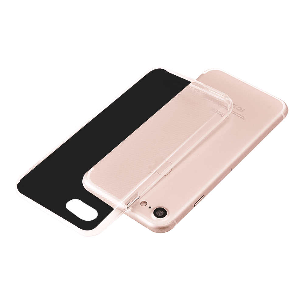 stuffcool Hard Back Cover for Apple iPhone 7 (Superior Slim Fit, Clear)_4