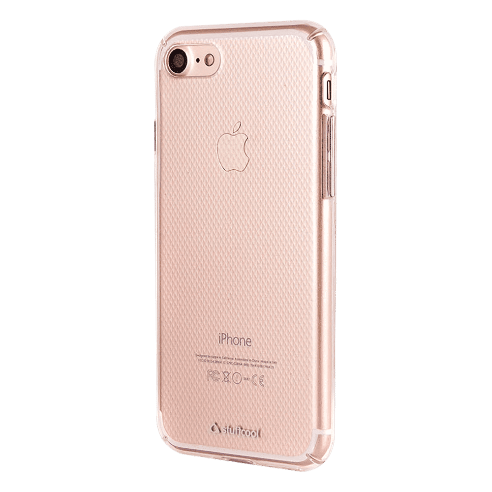stuffcool Hard Back Cover for Apple iPhone 7 (Superior Slim Fit, Clear)_5