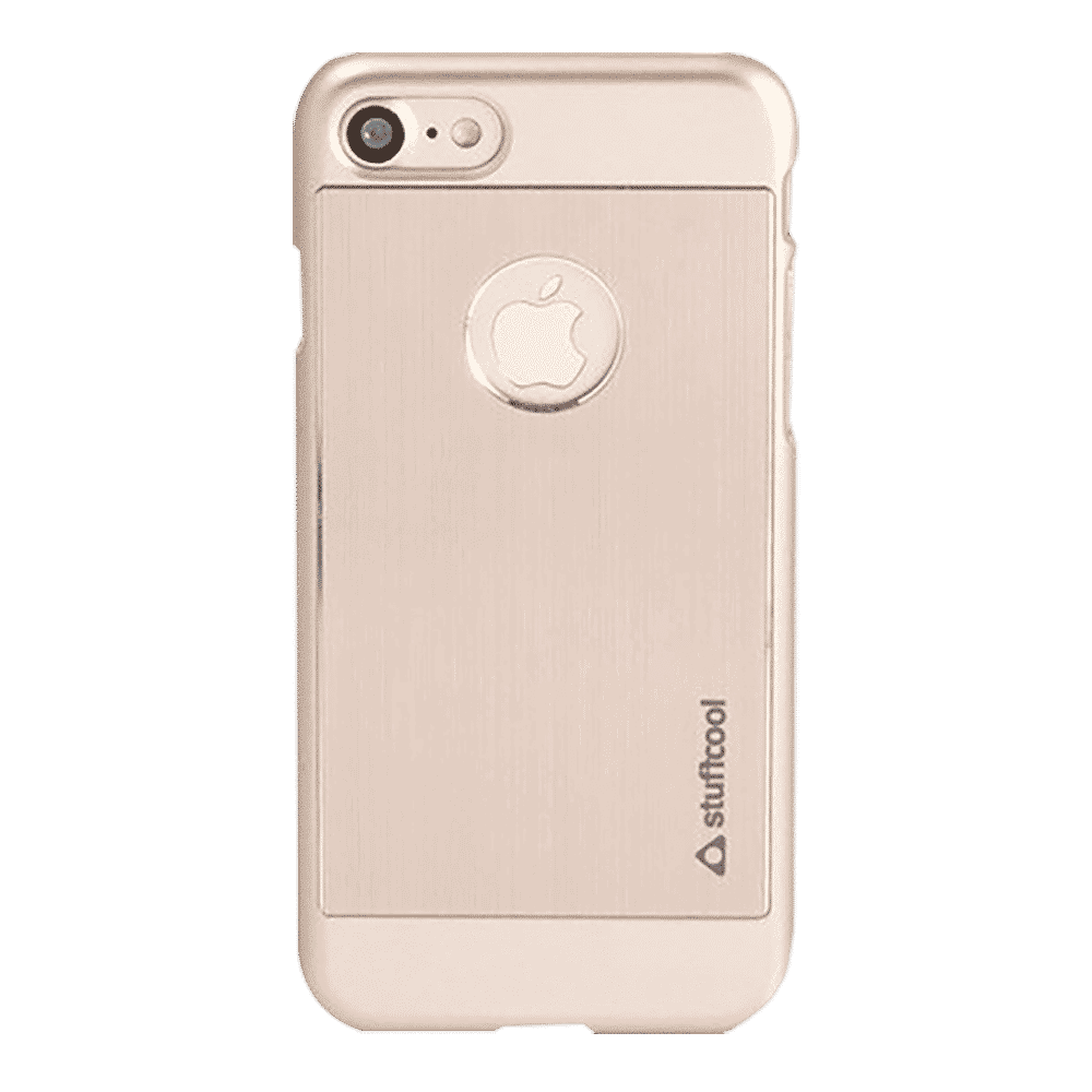 stuffcool Deco Hard Aluminium Back Cover for Apple iPhone 7 (Lightweight & Durable Protection, Gold)_6