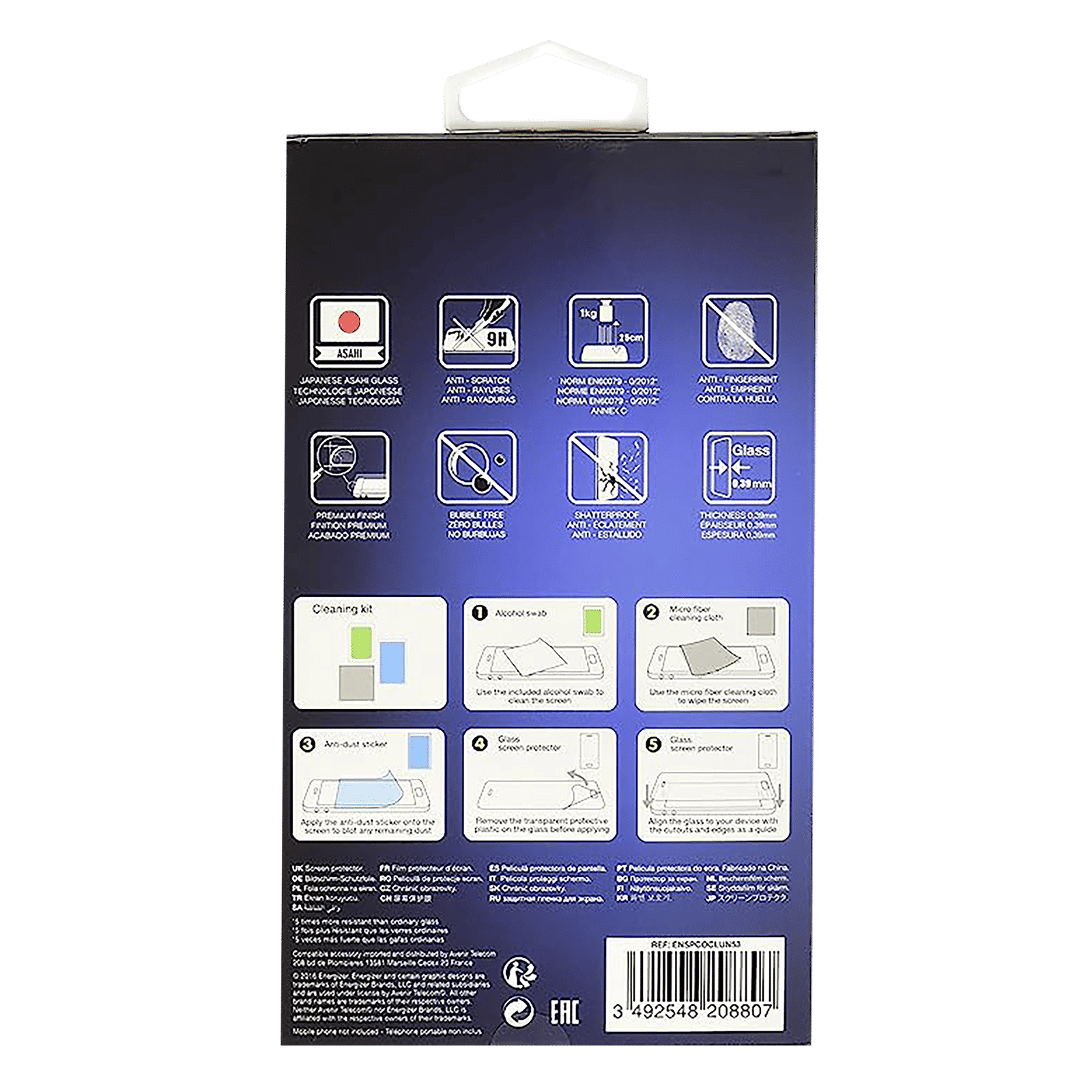 Energizer Universal Tempered Glass (9H Hardness)_3