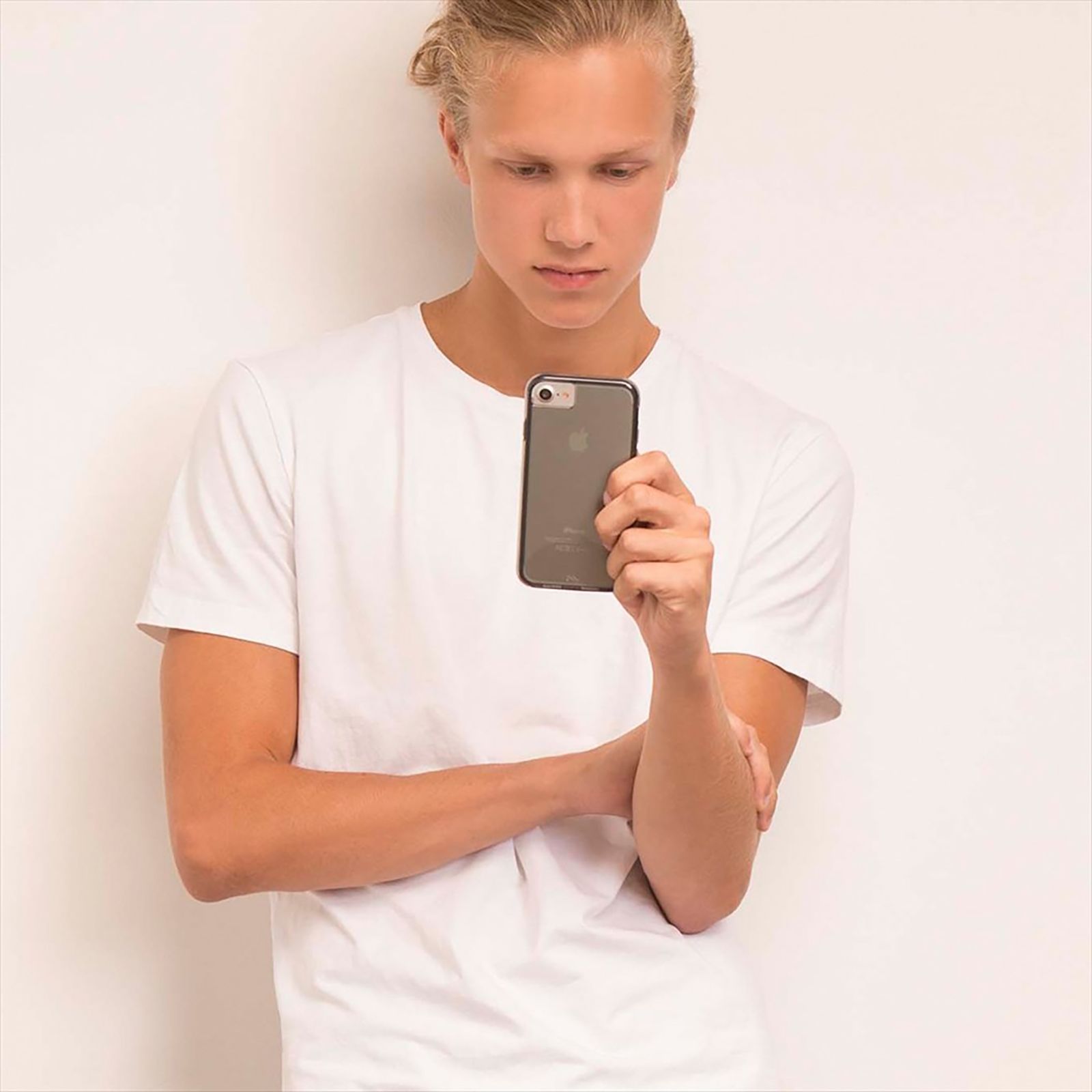 Case-Mate CM034754X TPU Back Cover for Apple iPhone 7 Plus and 8 Plus (Anti Scratch Technology, Smoke)_4