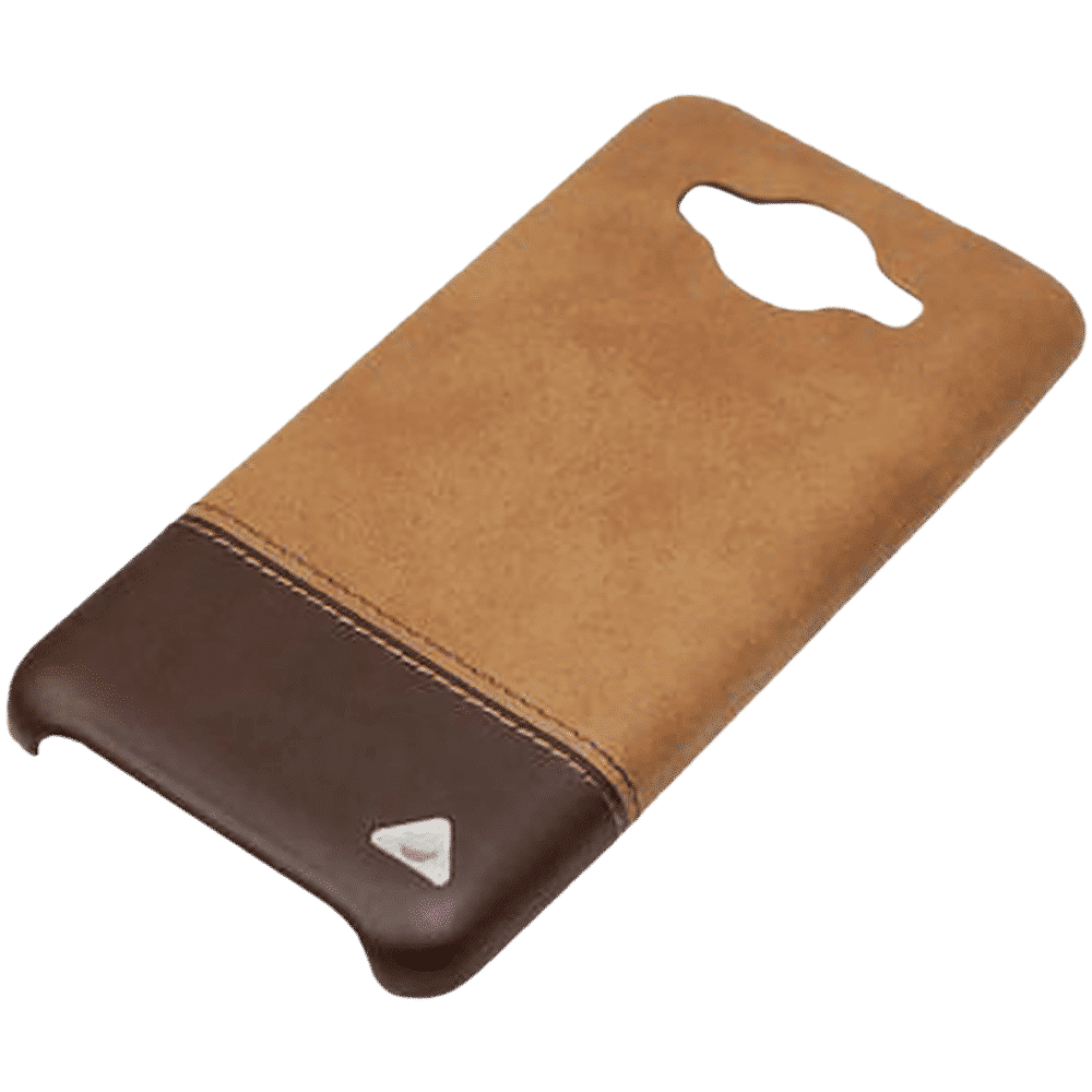 stuffcool Vogue PU Leather Back Cover for Samsung Galaxy J2 Ace (Lightweight Design, Brown) stuffcool Vogue PU Leather Back Cover for Samsung Galaxy J2 Ace (Lightweight Design, Brown)_2