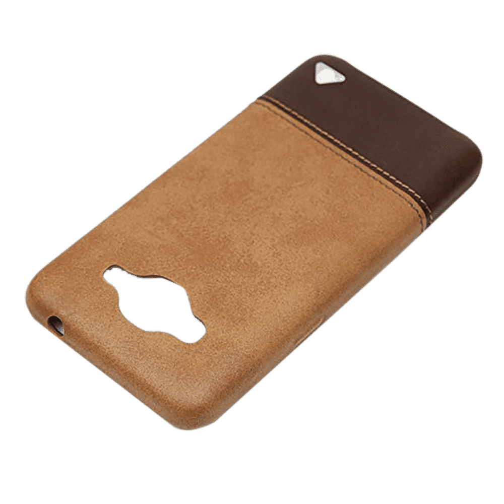 stuffcool Vogue PU Leather Back Cover for Samsung Galaxy J2 Ace (Lightweight Design, Brown) stuffcool Vogue PU Leather Back Cover for Samsung Galaxy J2 Ace (Lightweight Design, Brown)_5