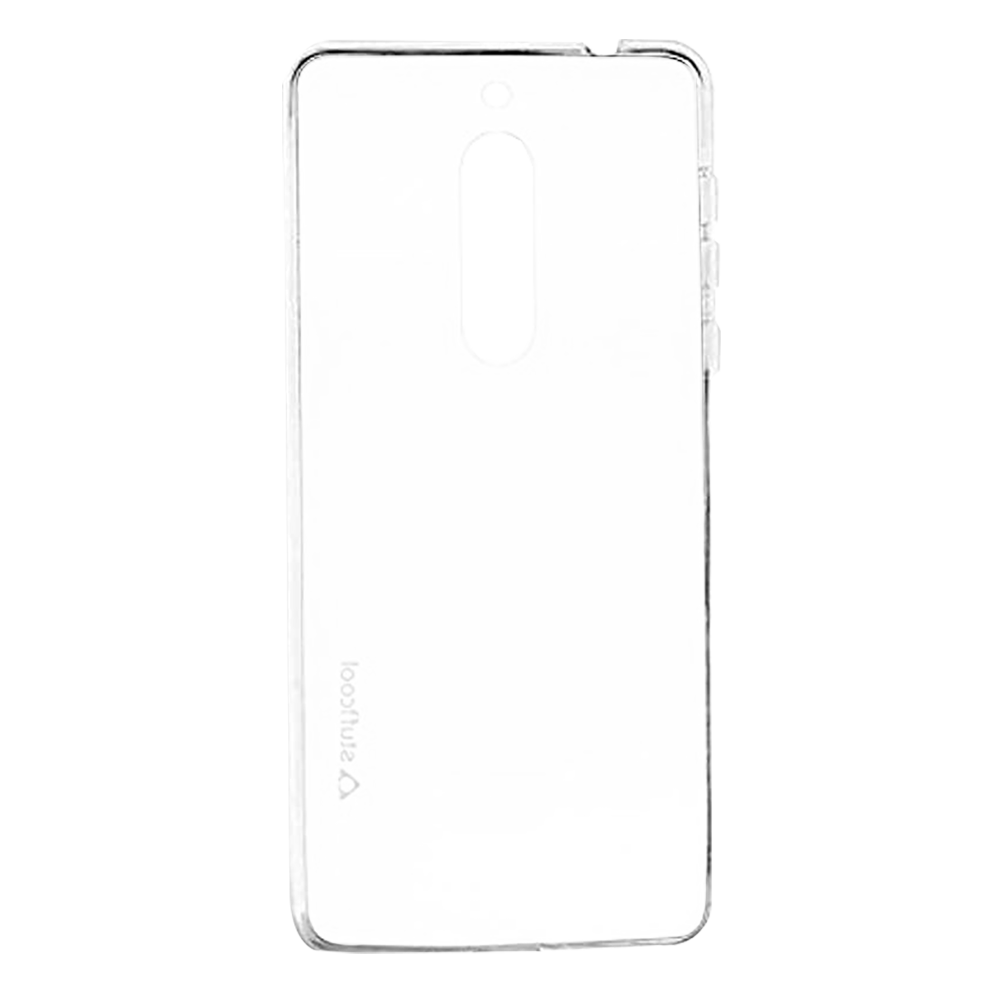 stuffcool PRNK5 Silicone Back Cover for Nokia 5 (Camera Protection, Transparent)_3