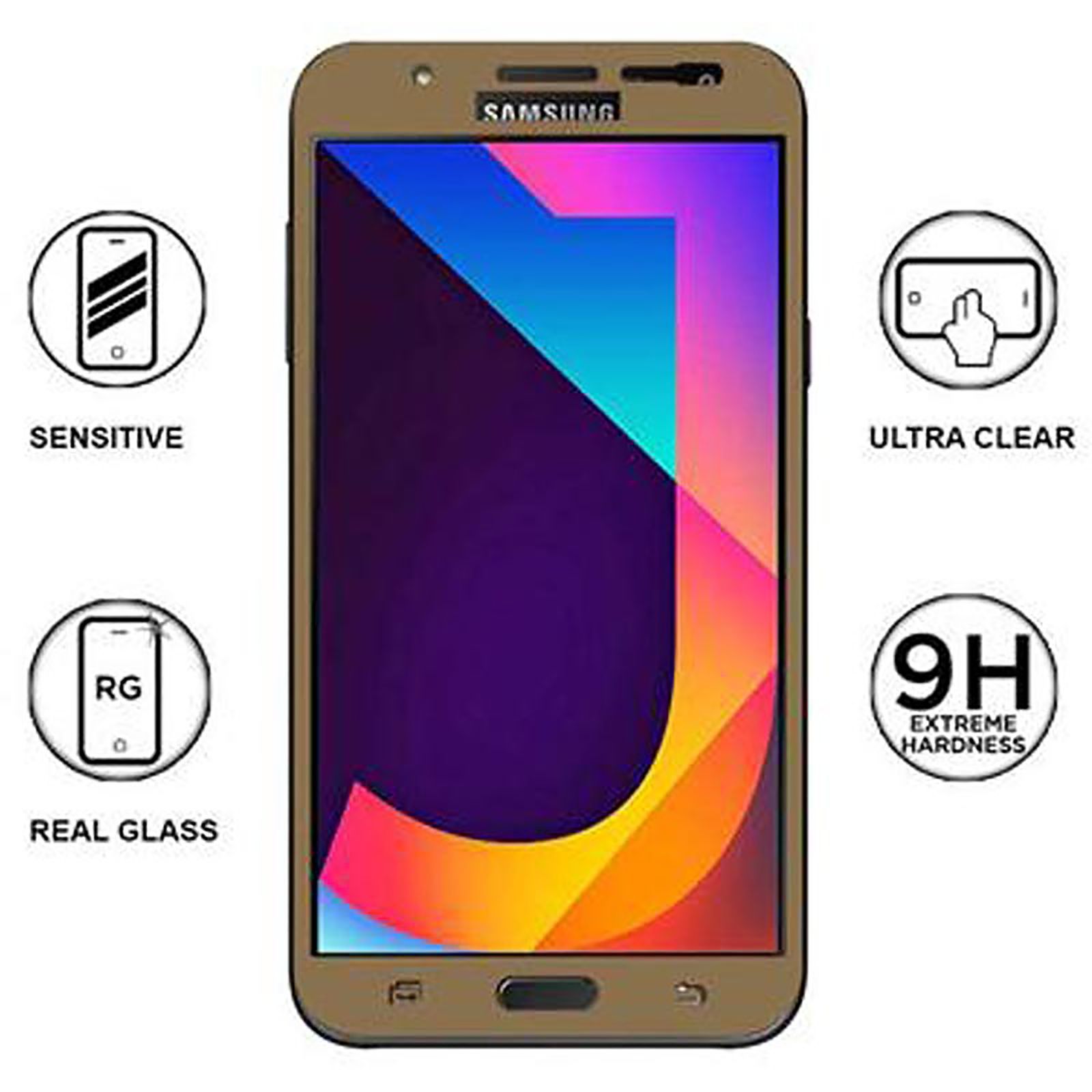 stuffcool Mighty Tempered Glass for SAMSUNG Galaxy J7 Nxt (9H Hardness)_3