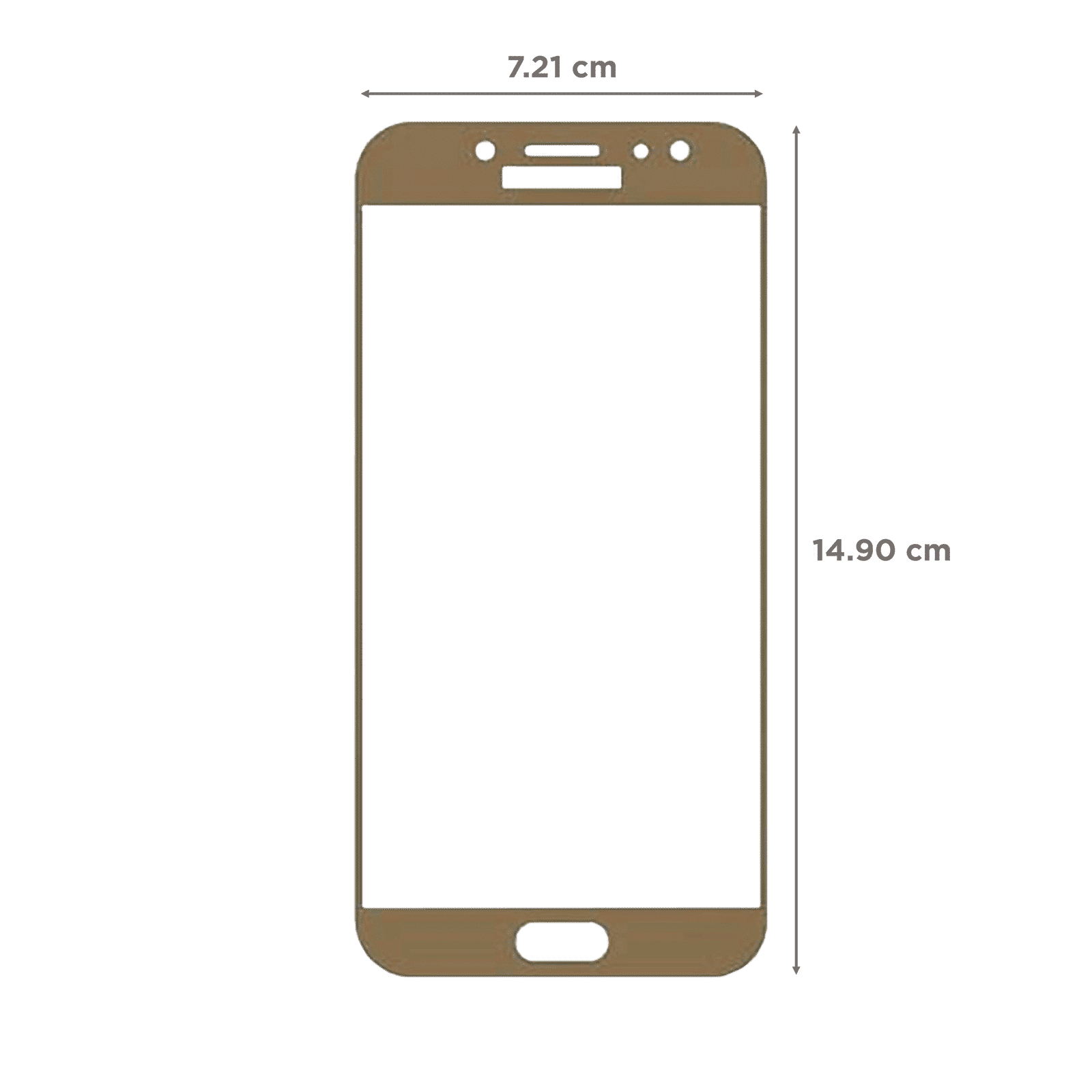 stuffcool Mighty 2.5D Tempered Glass for SAMSUNG Galaxy J7 Pro (Scratch Resistant)_2