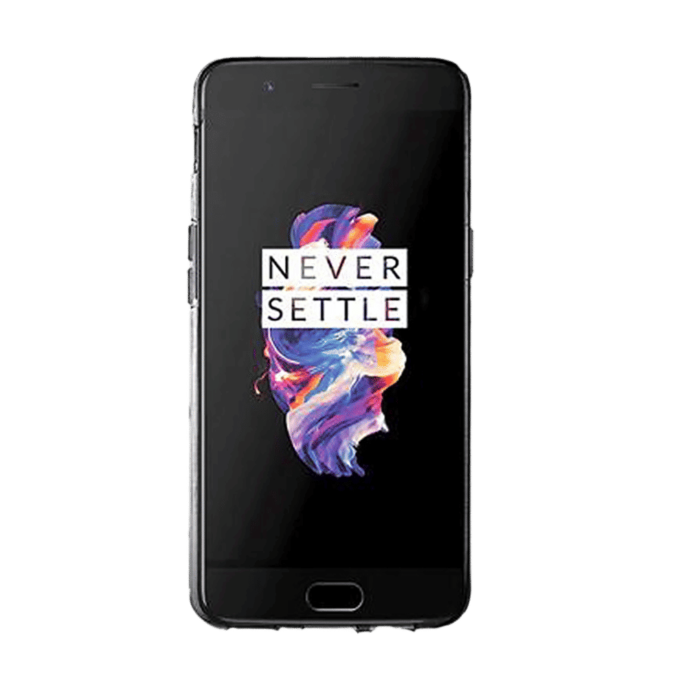stuffcool Pure Soft Silicone Rubber Back Cover for OnePlus 5 (Camera Protection, Transparent)_5