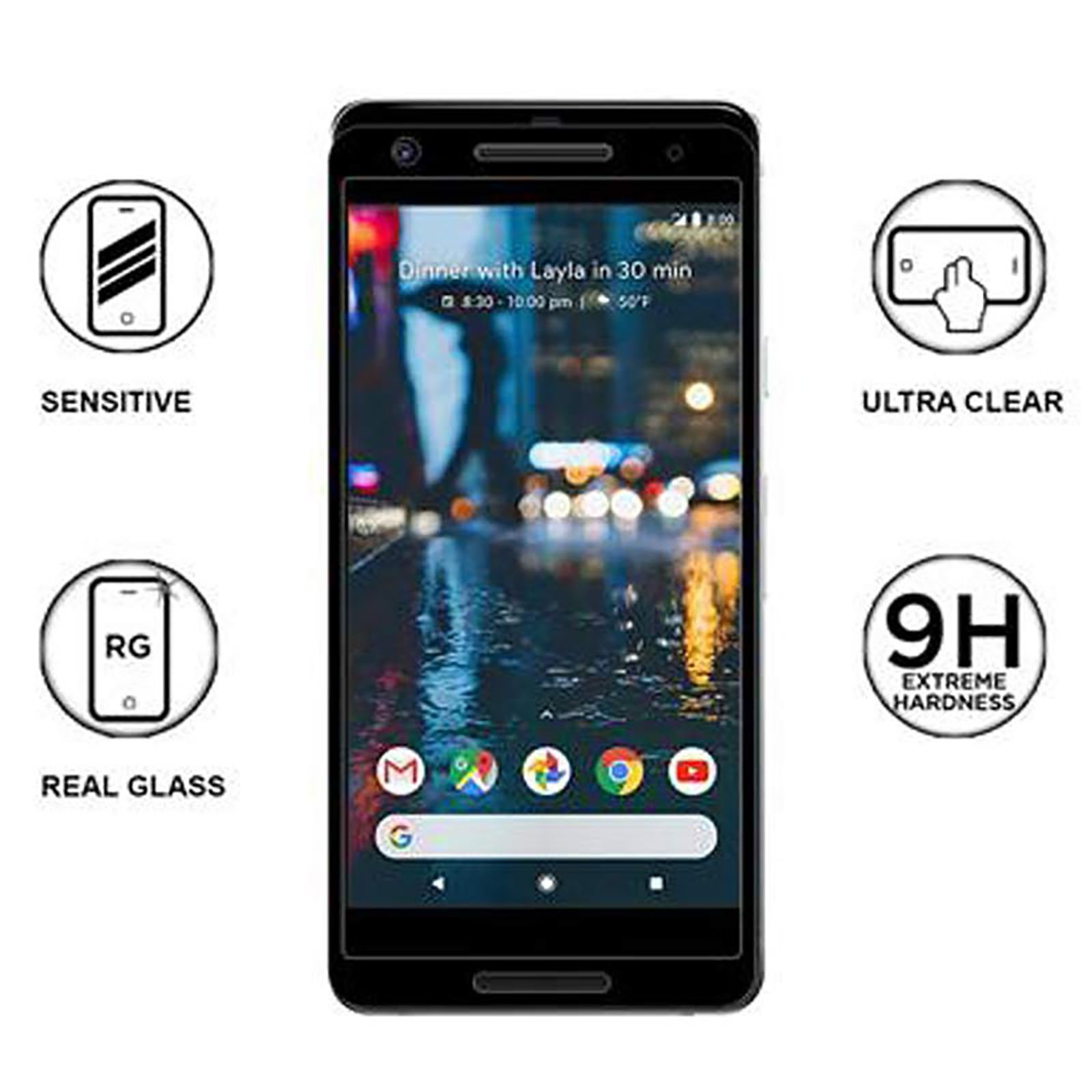 stuffcool MGGP3DGPIXEL2 3D Curved Tempered Glass for Google Pixel 2 (Bubble Free Installation)_6