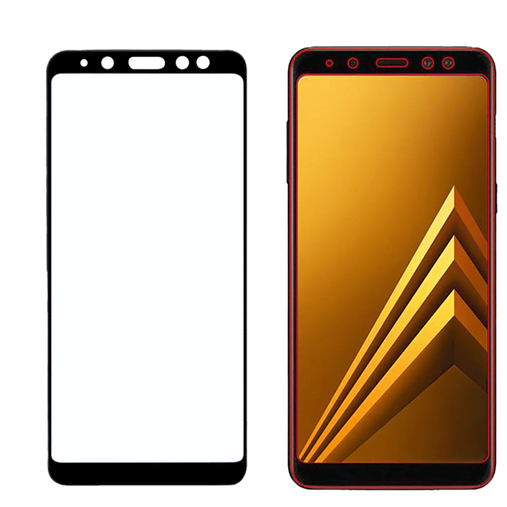 stuffcool Puretuff Tempered Glass for Samsung Galaxy A8 (Scratch Resistant Design)_6