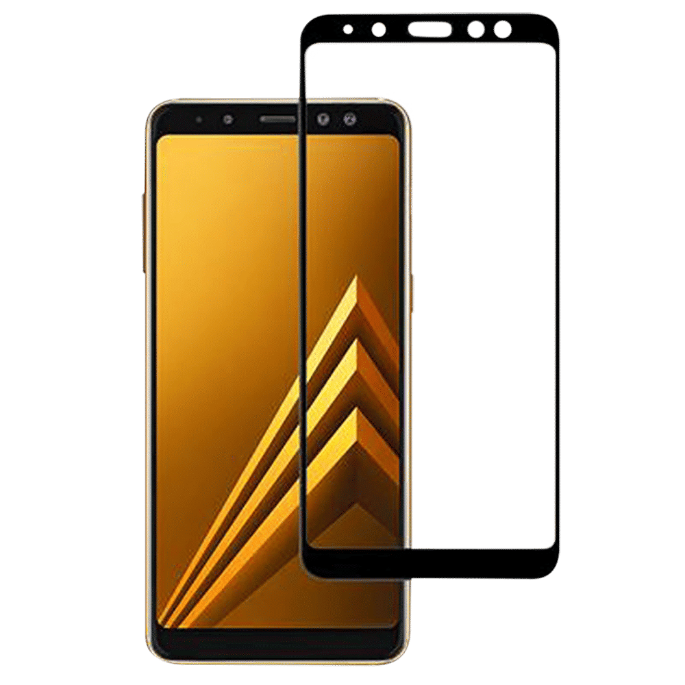 stuffcool MGGPSGA8P18 2.5D Tempered Glass for Samsung Galaxy A8 Plus 2018 (Scratch Resistant)_1