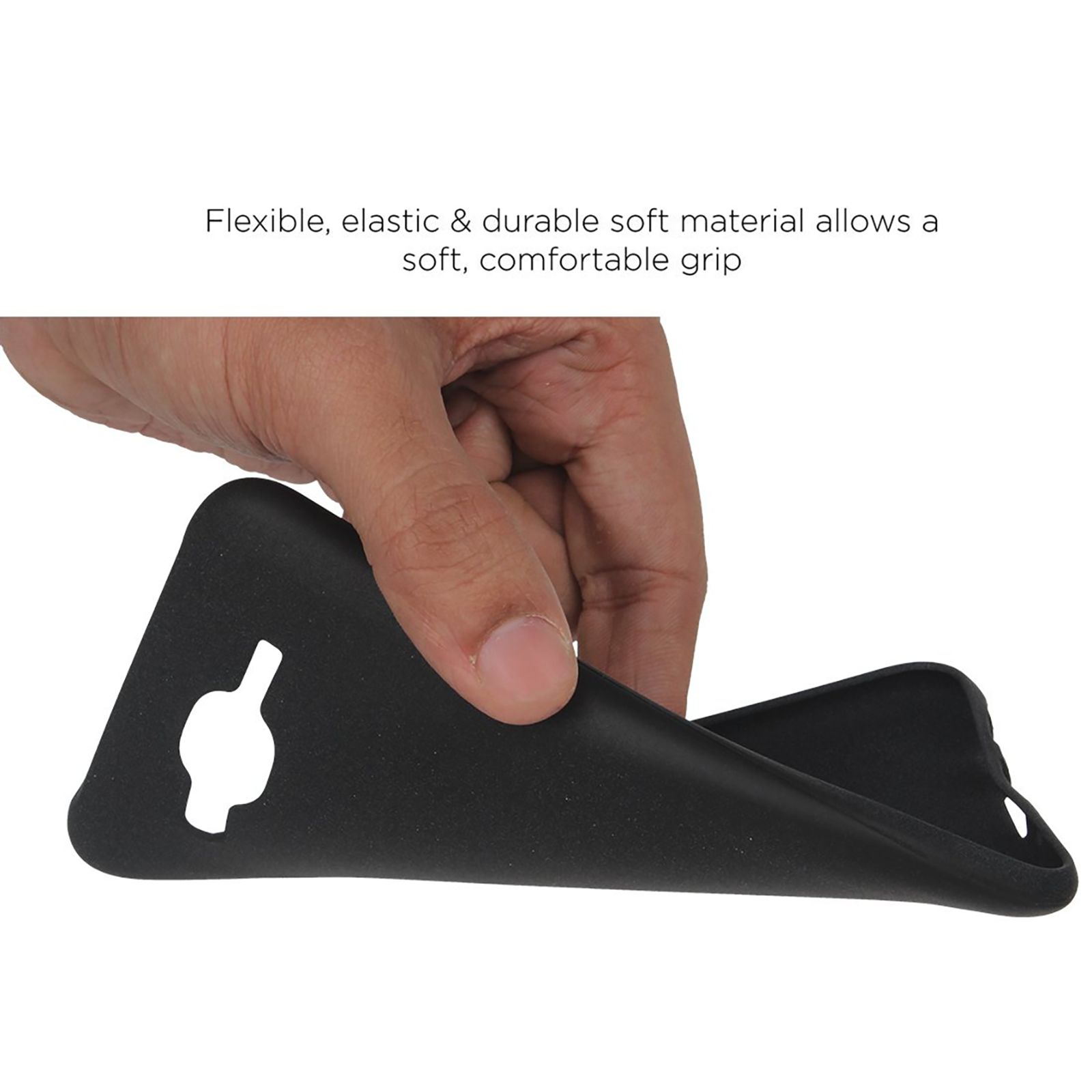 stuffcool Sable Sandy TPU Back Cover for Samsung Galaxy J7 Nxt (Camera Protection, Black)_7