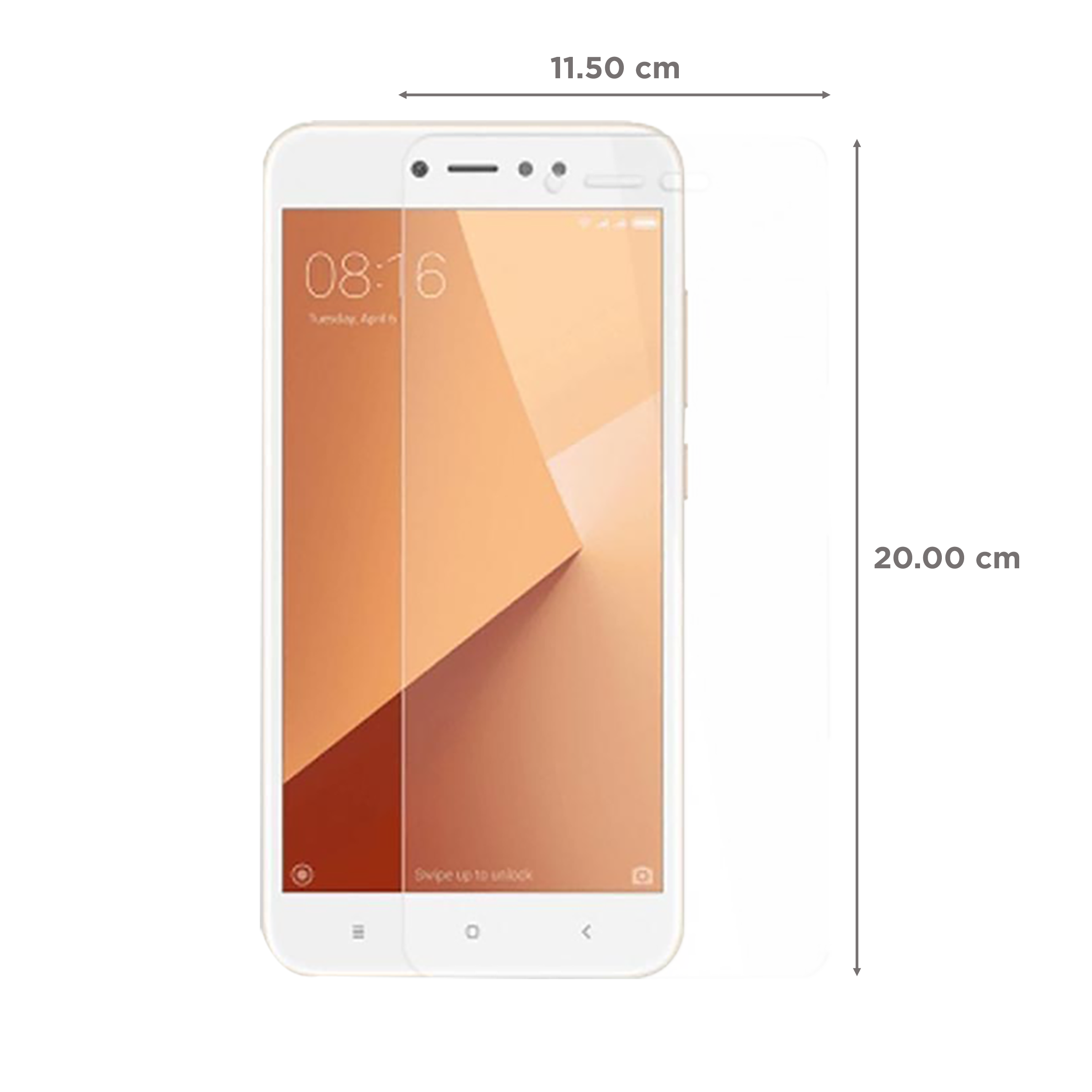 scratchgard Screen Protector for Xiaomi Redmi Y1 (Fingerprint Resistant)_2