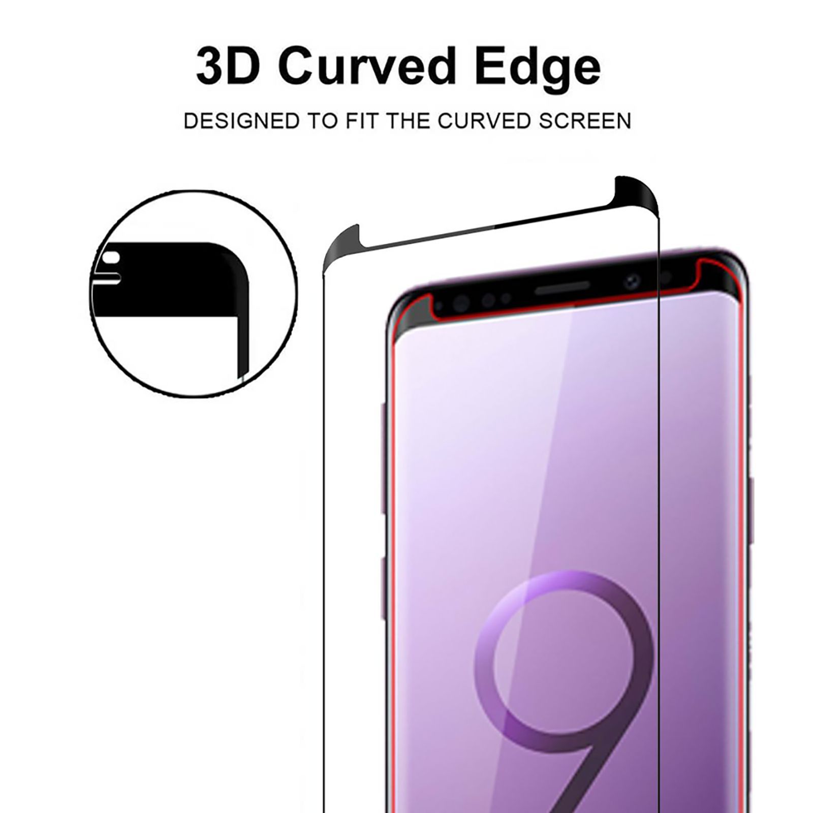 stuffcool Full Covarage 3D Tempered Glass for Samsung Galaxy S9 (Scratch Resistant)_10