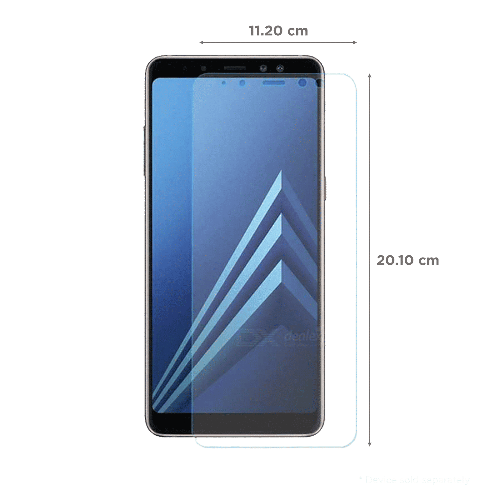 scratchgard TGS Tempered Glass for Samsung Galaxy A8 Plus (Full Touch Sensitivity)_2