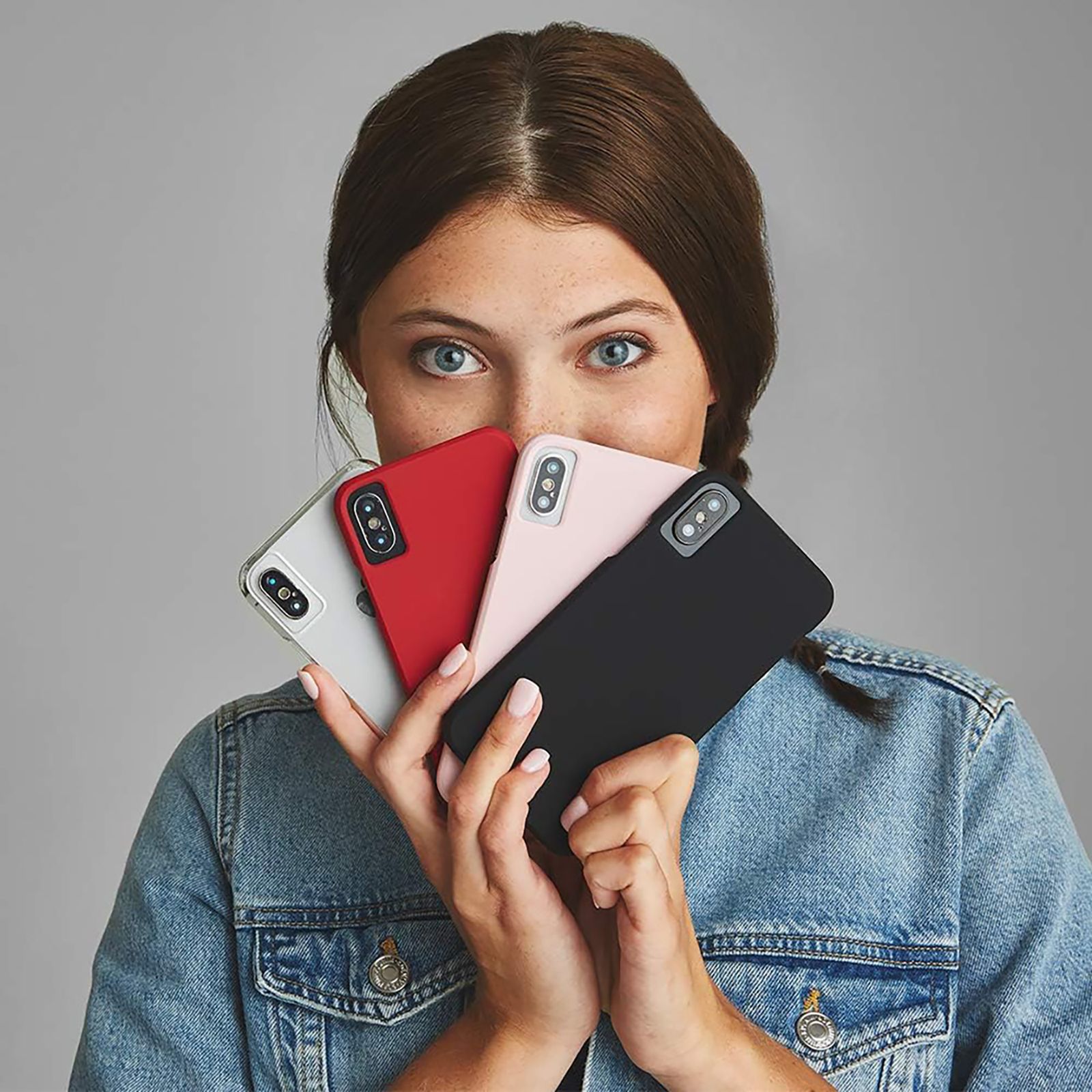 Case-Mate Premium Leather Back Cover for Apple iPhone XS Max (Wireless Charging Support, Black)_5