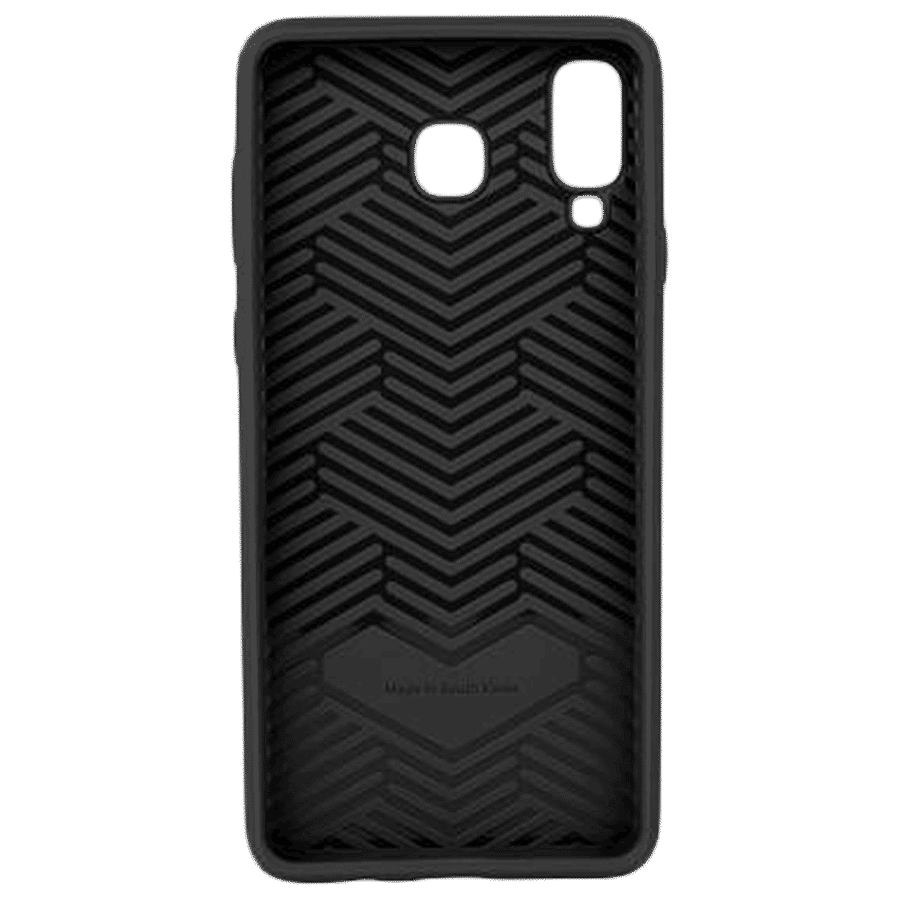 stuffcool Armour Soft TPU Back Case for SAMSUNG Galaxy A8 Star (Raised Lip to Protect Screen, Black)_5