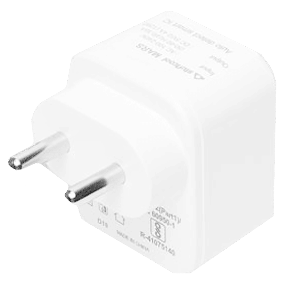 stuffcool Charge It 2.4 Amp Dual USB Wall Charging Adapter with 100 cm microUSB Cable (HKMARSMI-WHT, White)_8