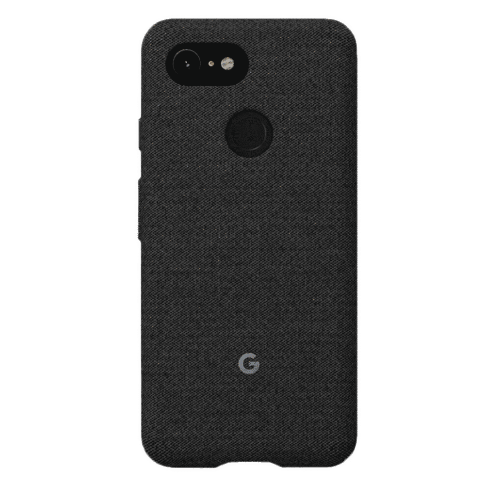 stuffcool Aviz Soft Nylon Back Cover for OnePlus 6T (Precise Form Fitting, Black)_1