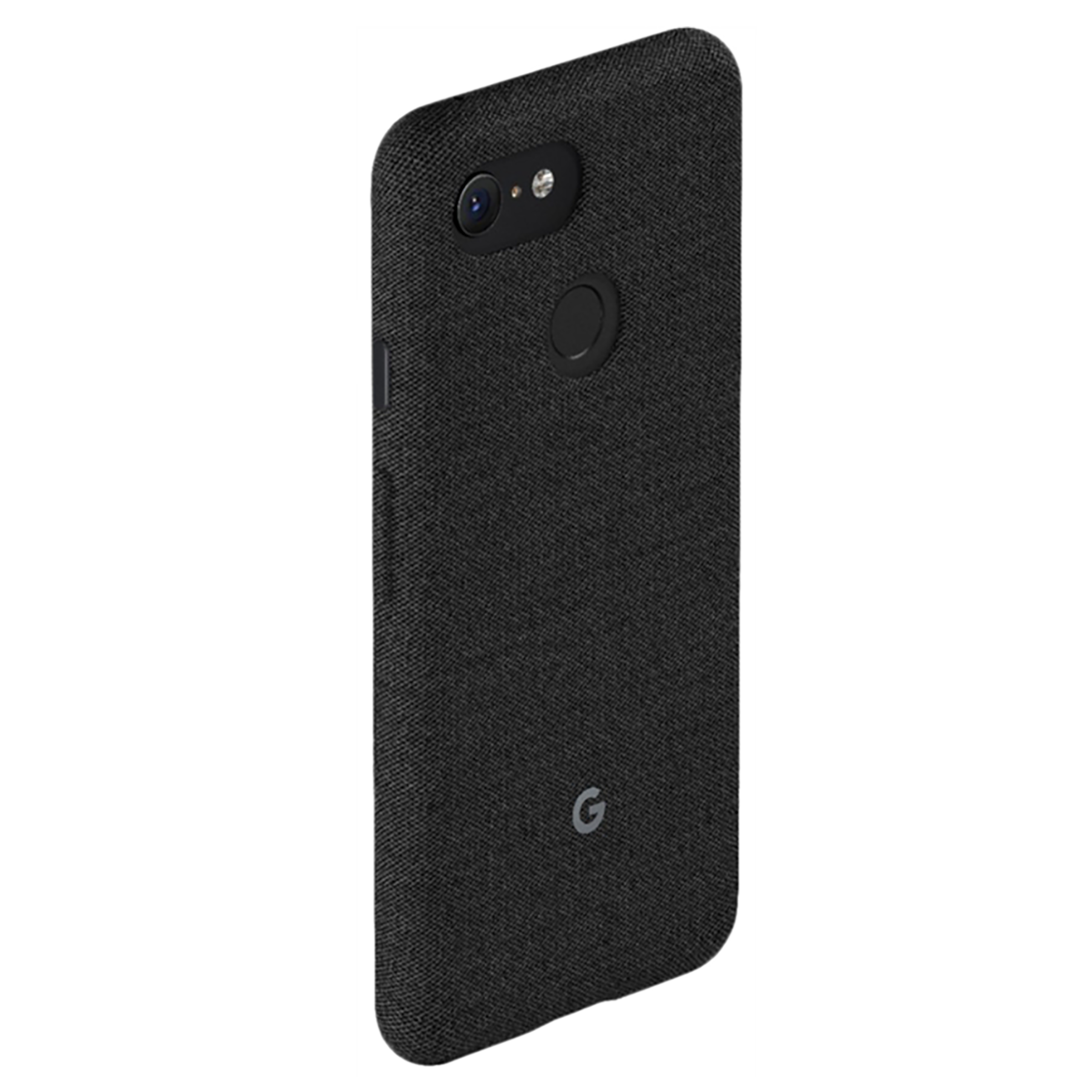 stuffcool Aviz Soft Nylon Back Cover for OnePlus 6T (Precise Form Fitting, Black)_3