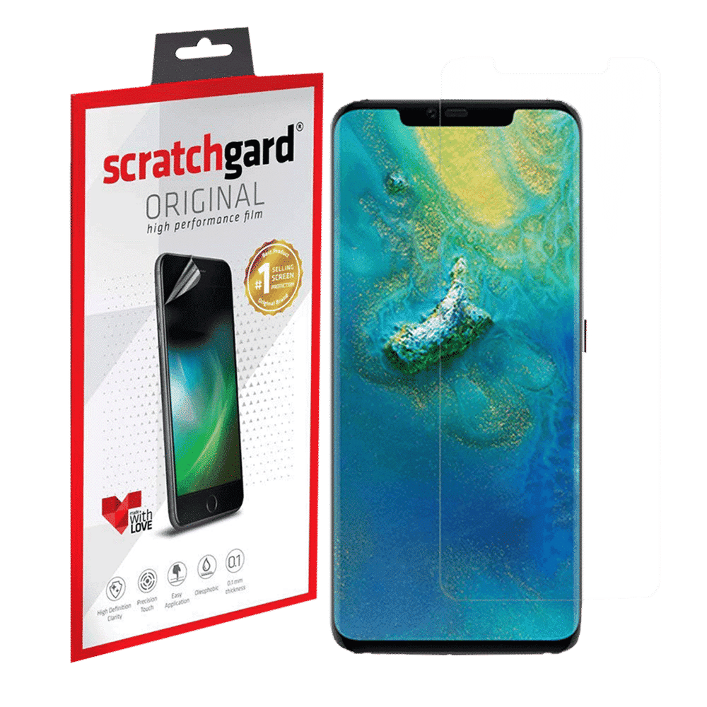 scratchgard Kurve Primo 3D Screen Protector for Huawei Mate 20 Pro (Fingerprint Resistant)_1